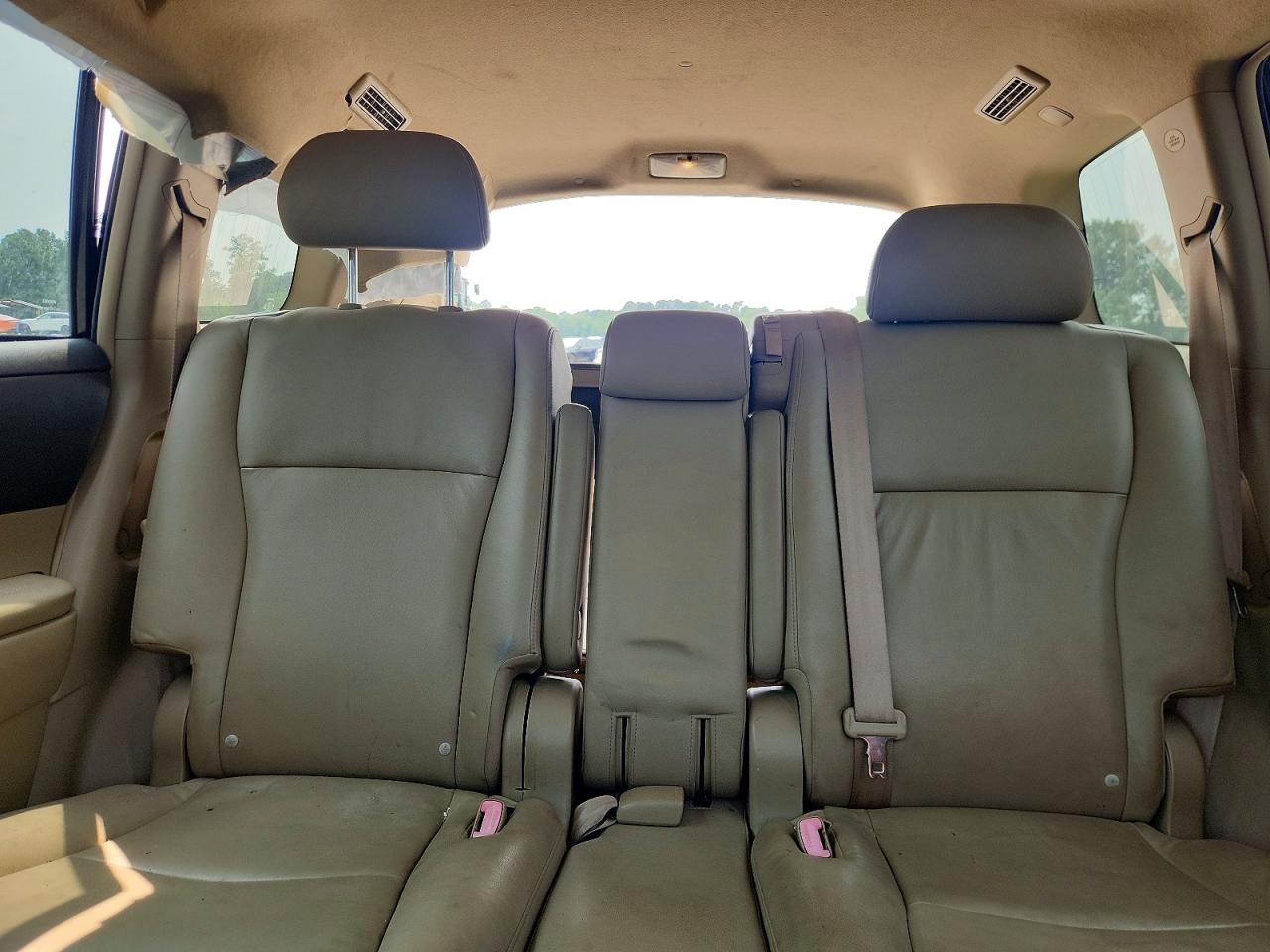 2008 Toyota Highlander Limited Black vin: JTEDS42A582018482