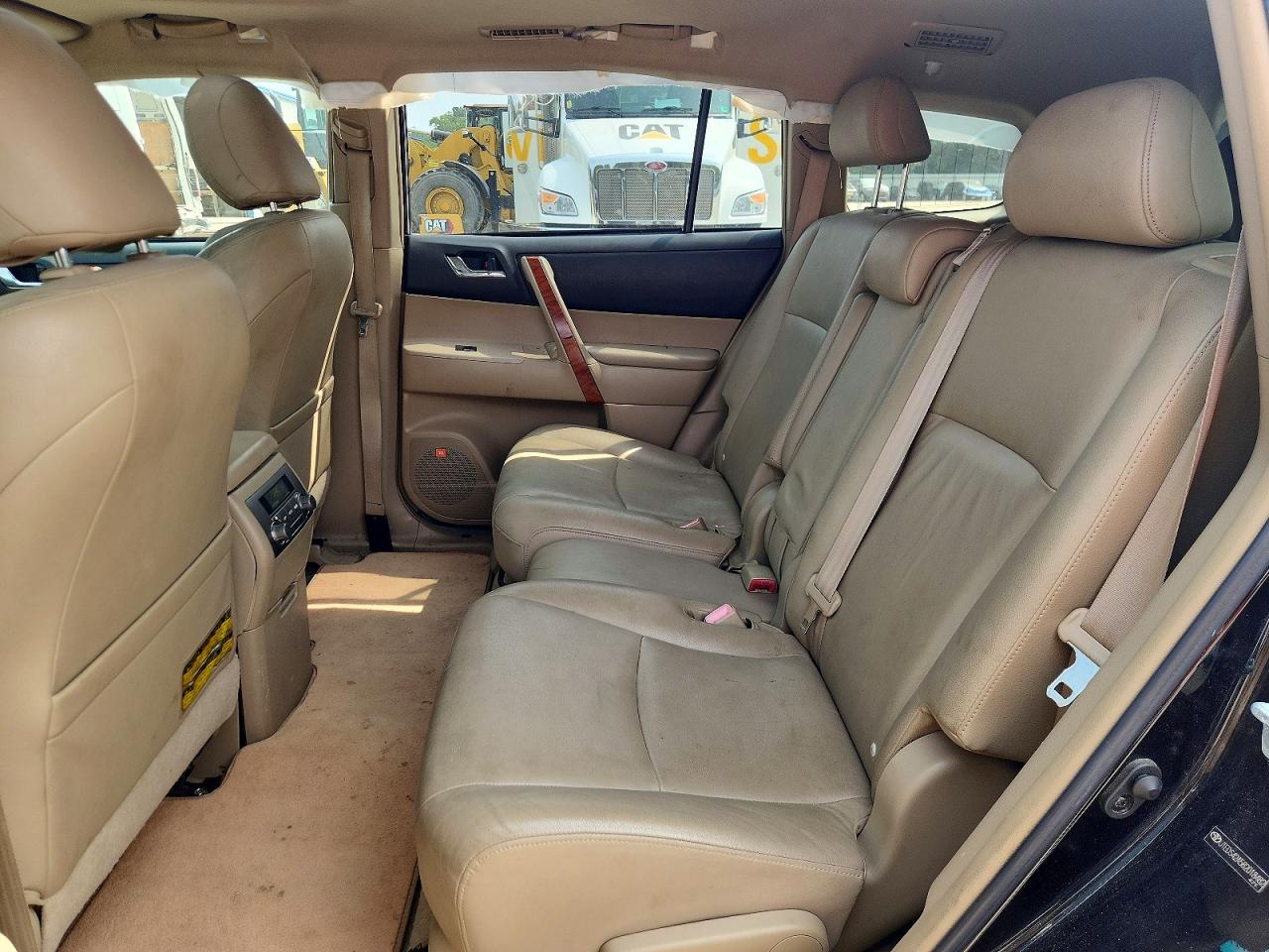 2008 Toyota Highlander Limited Black vin: JTEDS42A582018482