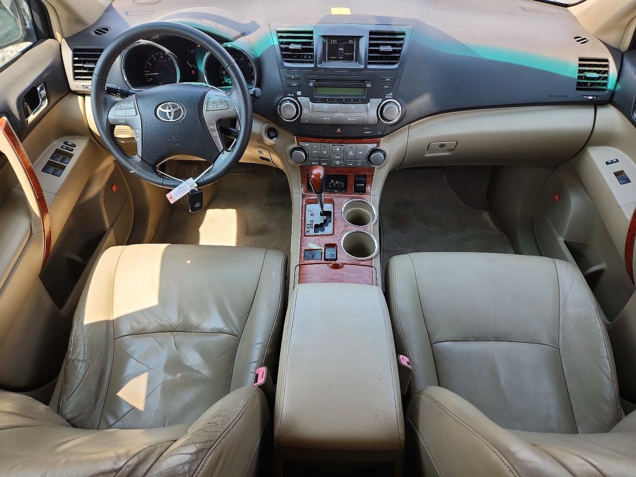 2008 Toyota Highlander Limited Blue vin: JTEDS42A582035749