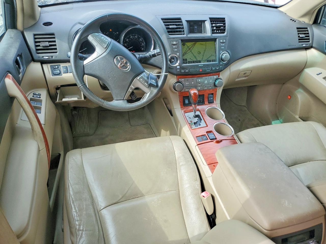 2008 Toyota Highlander Limited Бордовый vin: JTEDS42A582058691