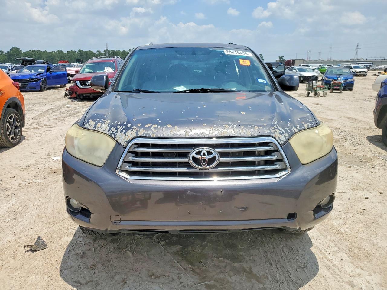 2008 Toyota Highlander Limited Gray vin: JTEDS42A682004204