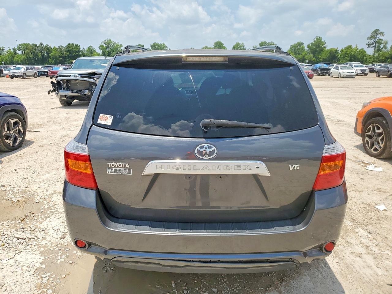 2008 Toyota Highlander Limited Gray vin: JTEDS42A682004204