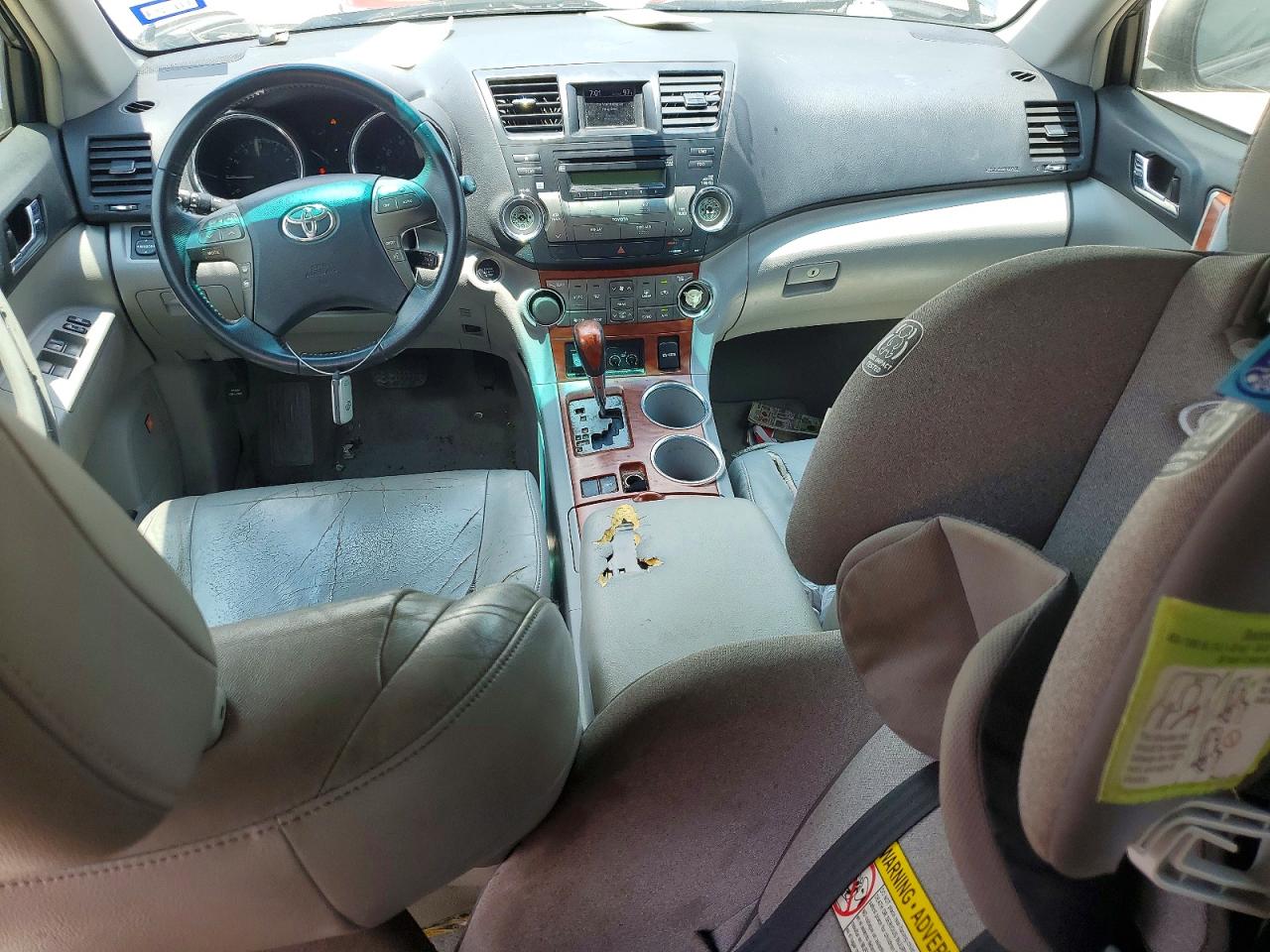 2008 Toyota Highlander Limited Gray vin: JTEDS42A682004204