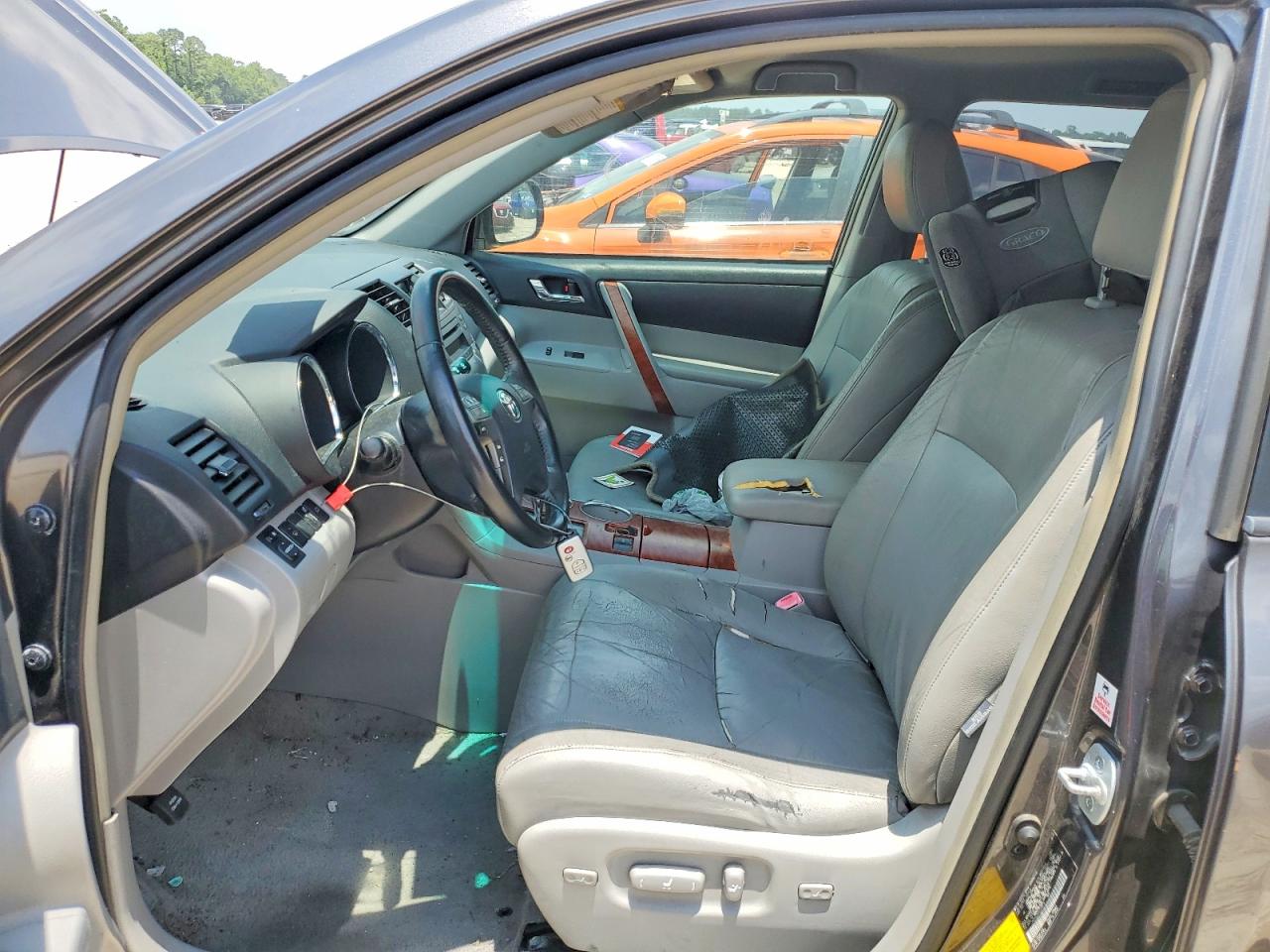 2008 Toyota Highlander Limited Gray vin: JTEDS42A682004204