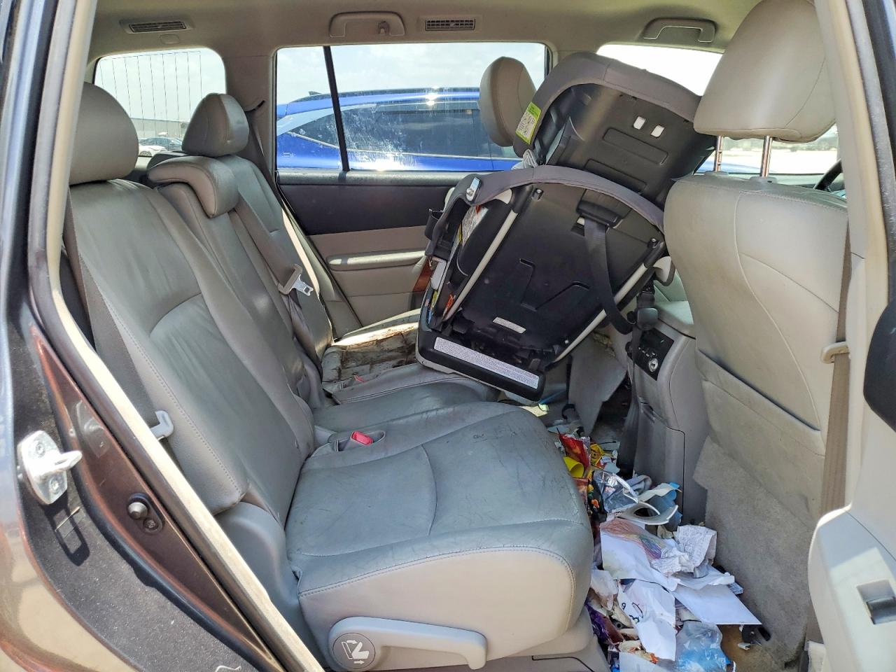2008 Toyota Highlander Limited Gray vin: JTEDS42A682004204