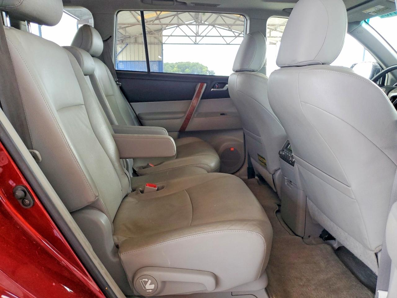 2008 Toyota Highlander Limited Красный vin: JTEDS42A682029023