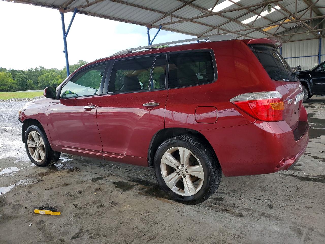 2008 Toyota Highlander Limited Красный vin: JTEDS42A682029023