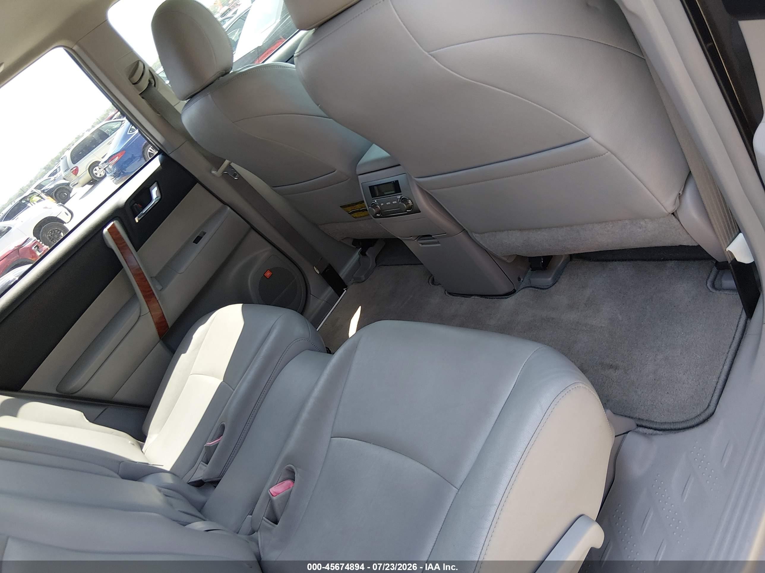 2009 Toyota Highlander Limited Gray vin: JTEDS42A692074786