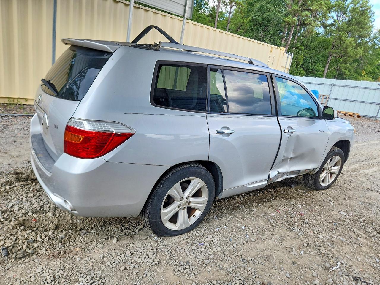 2008 Toyota Highlander Sport Silver vin: JTEDS42A782035624