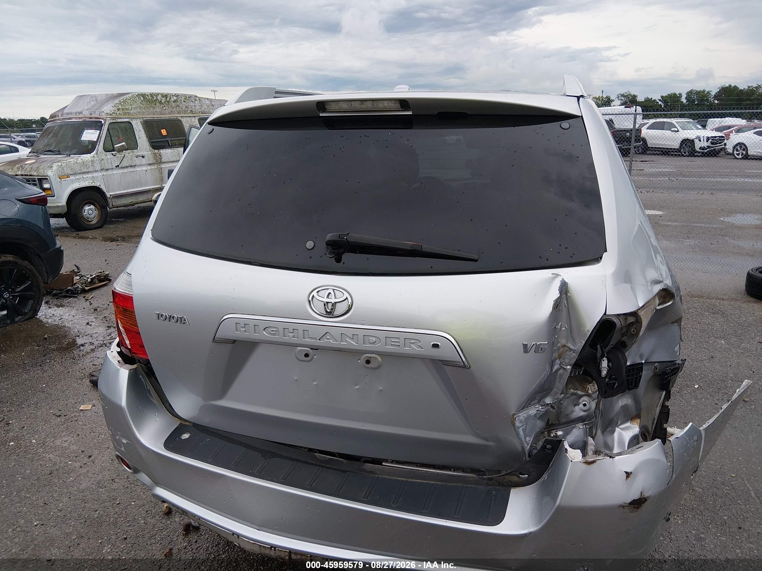 2009 Toyota Highlander Limited Silver vin: JTEDS42AX92091980