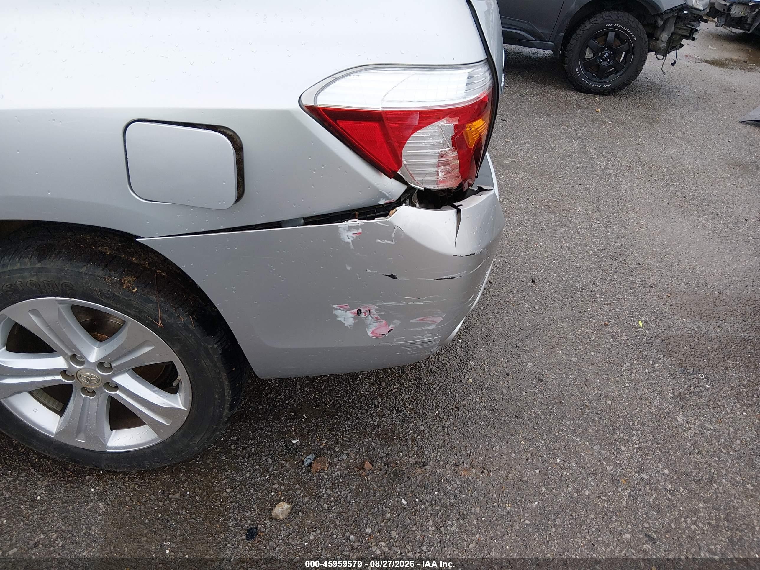 2009 Toyota Highlander Limited Silver vin: JTEDS42AX92091980
