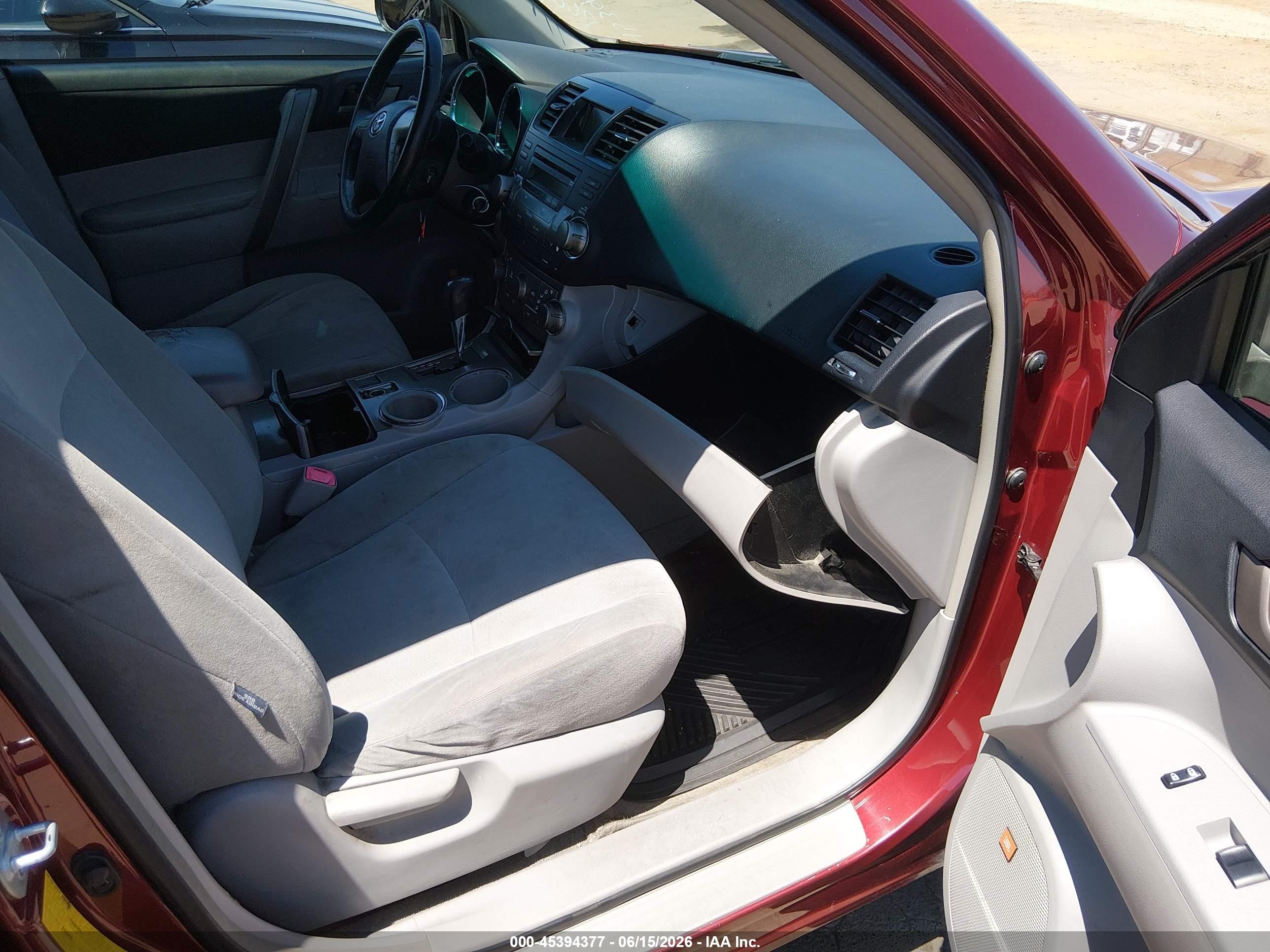 2008 Toyota Highlander Sport Burgundy vin: JTEDS43A082029386