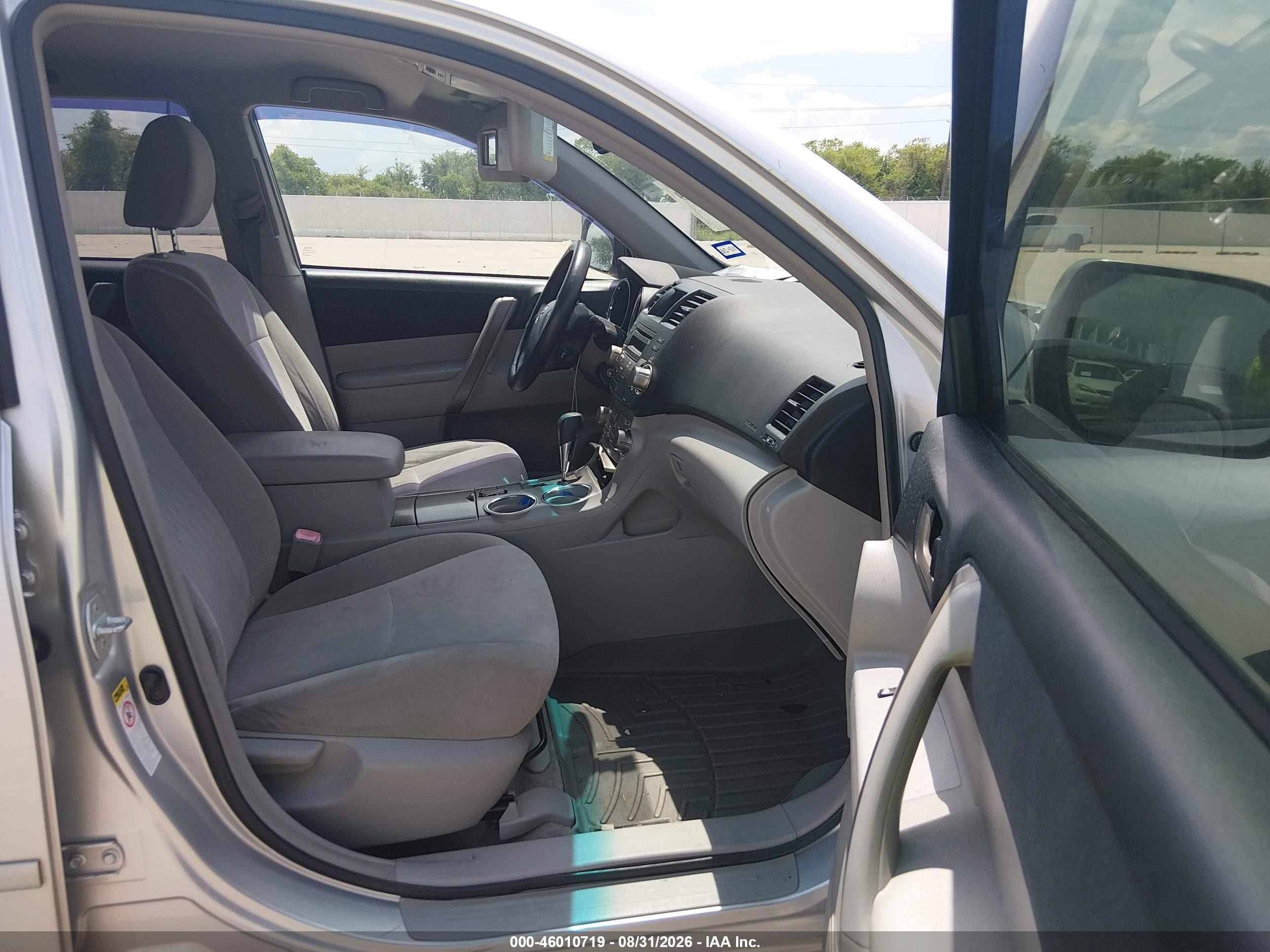 2009 Toyota Highlander Sport Gray vin: JTEDS43A092086480