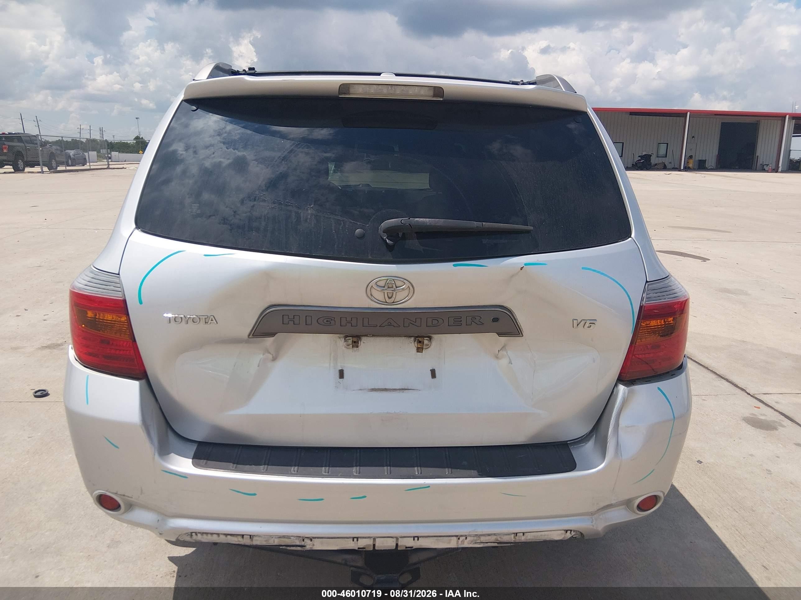 2009 Toyota Highlander Sport Gray vin: JTEDS43A092086480