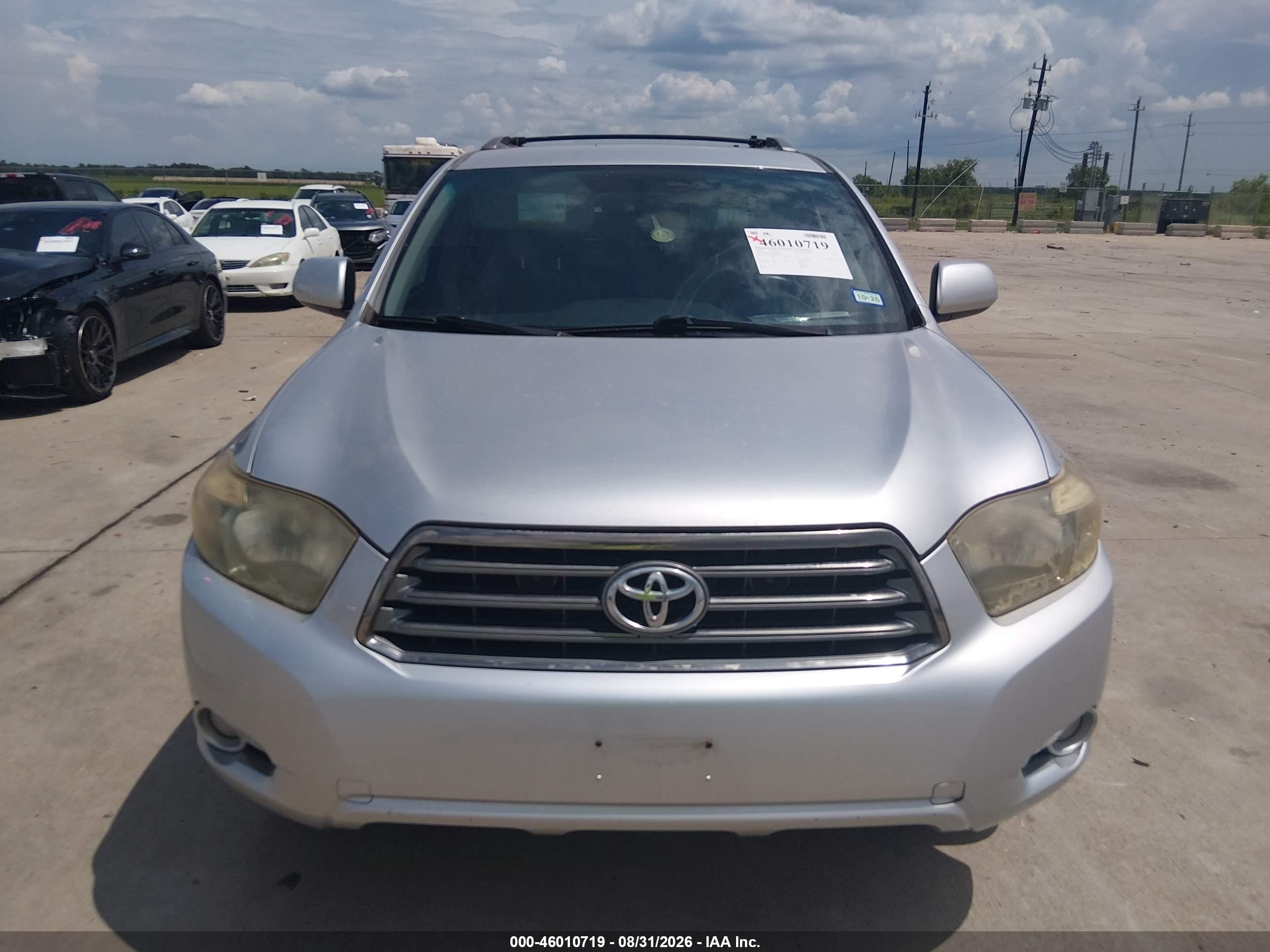 2009 Toyota Highlander Sport Gray vin: JTEDS43A092086480