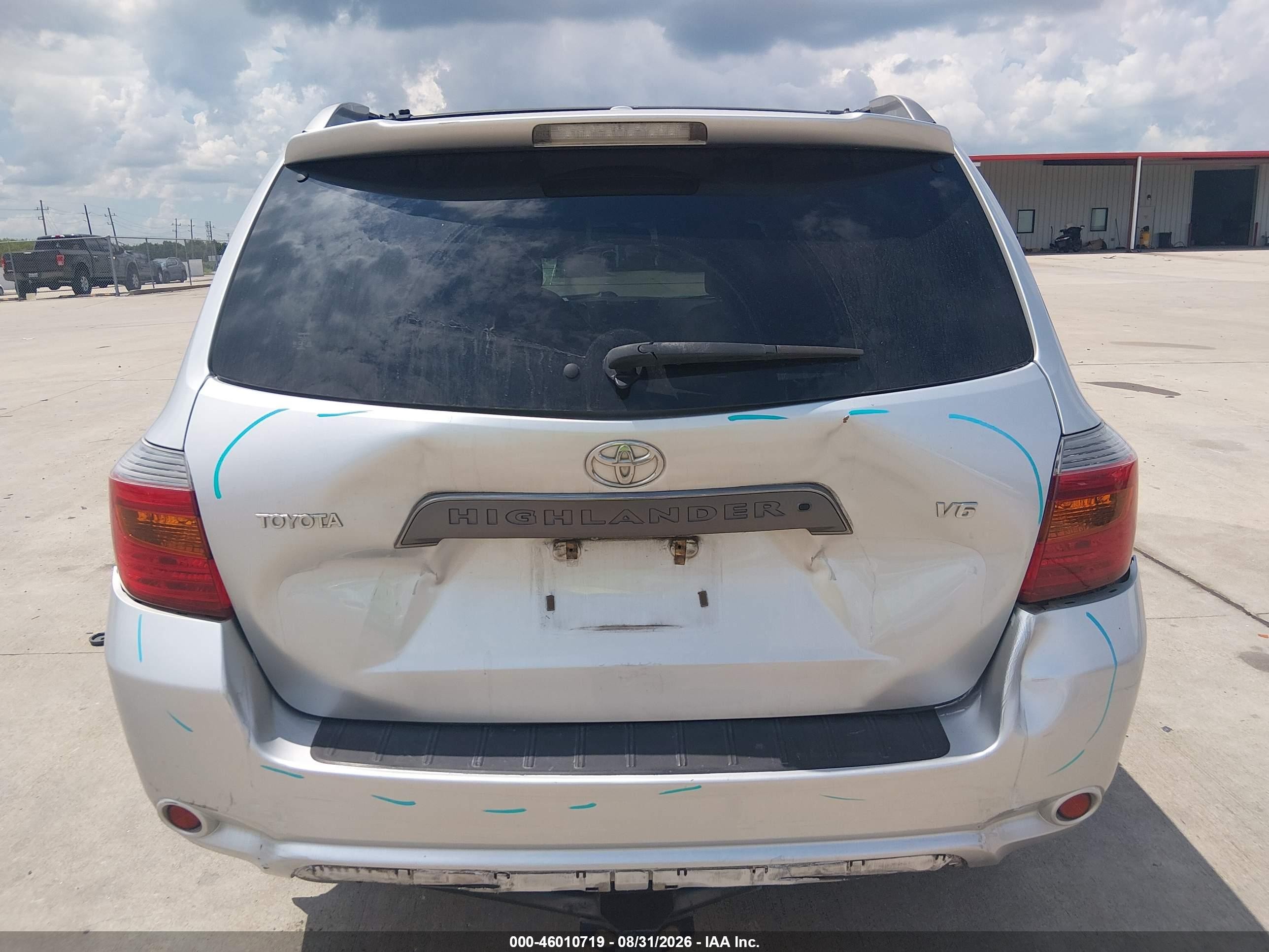 2009 Toyota Highlander Sport Gray vin: JTEDS43A092086480