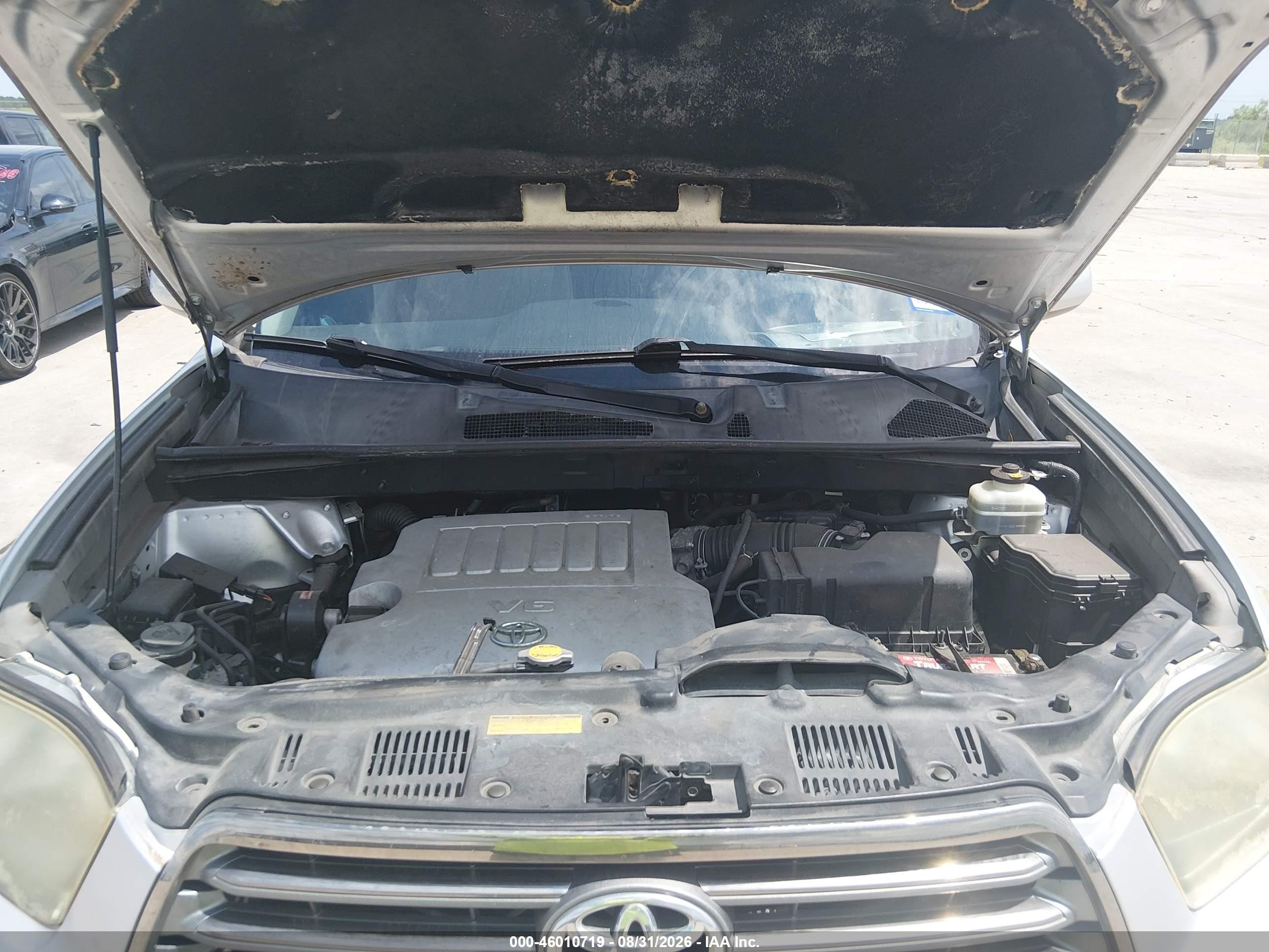 2009 Toyota Highlander Sport Gray vin: JTEDS43A092086480