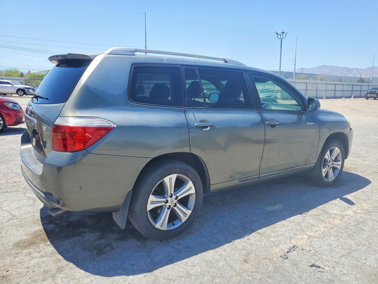 2008 Toyota Highlander Sport Gray vin: JTEDS43A182001810