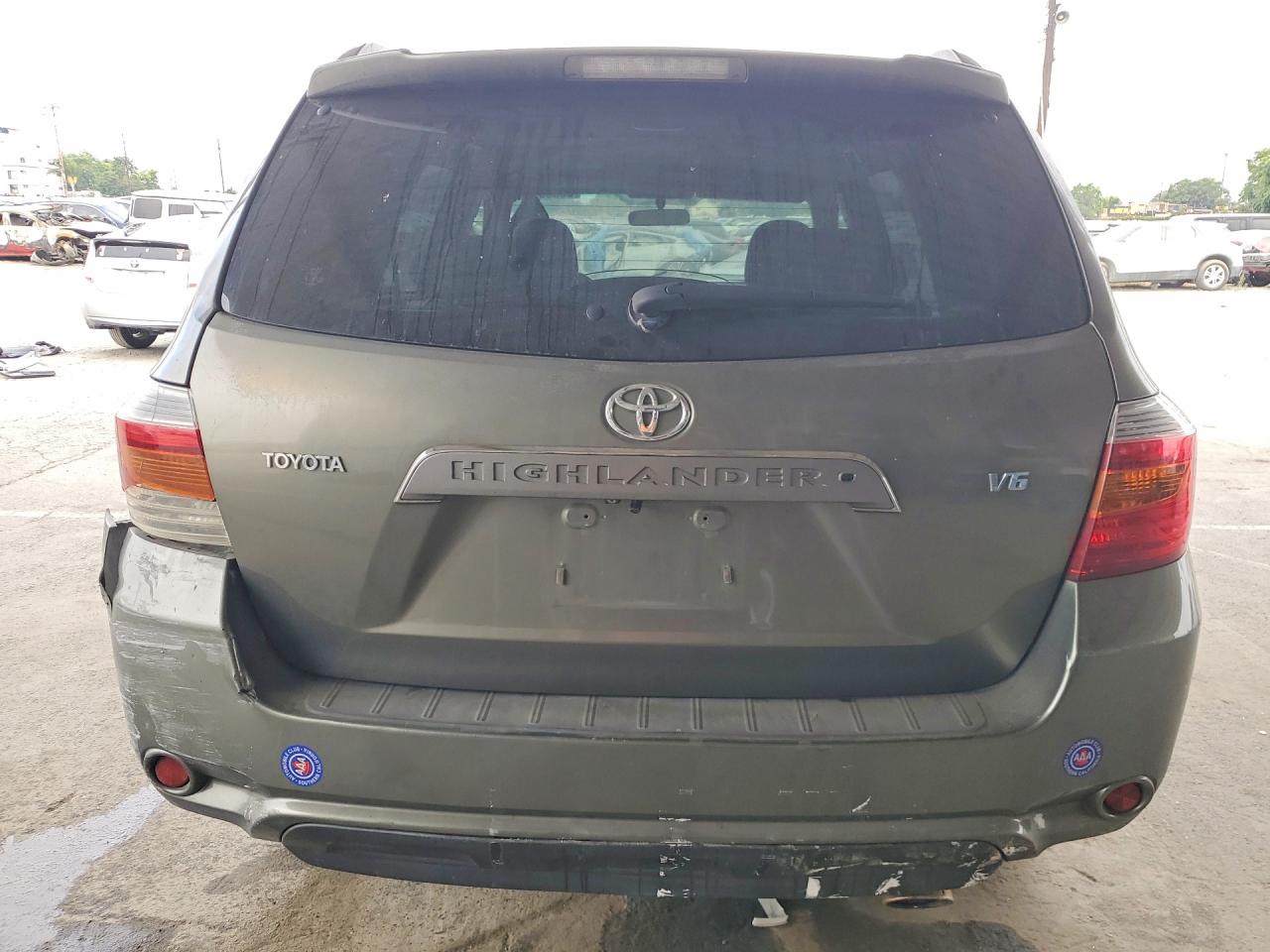 2008 Toyota Highlander Sport Gray vin: JTEDS43A182012290