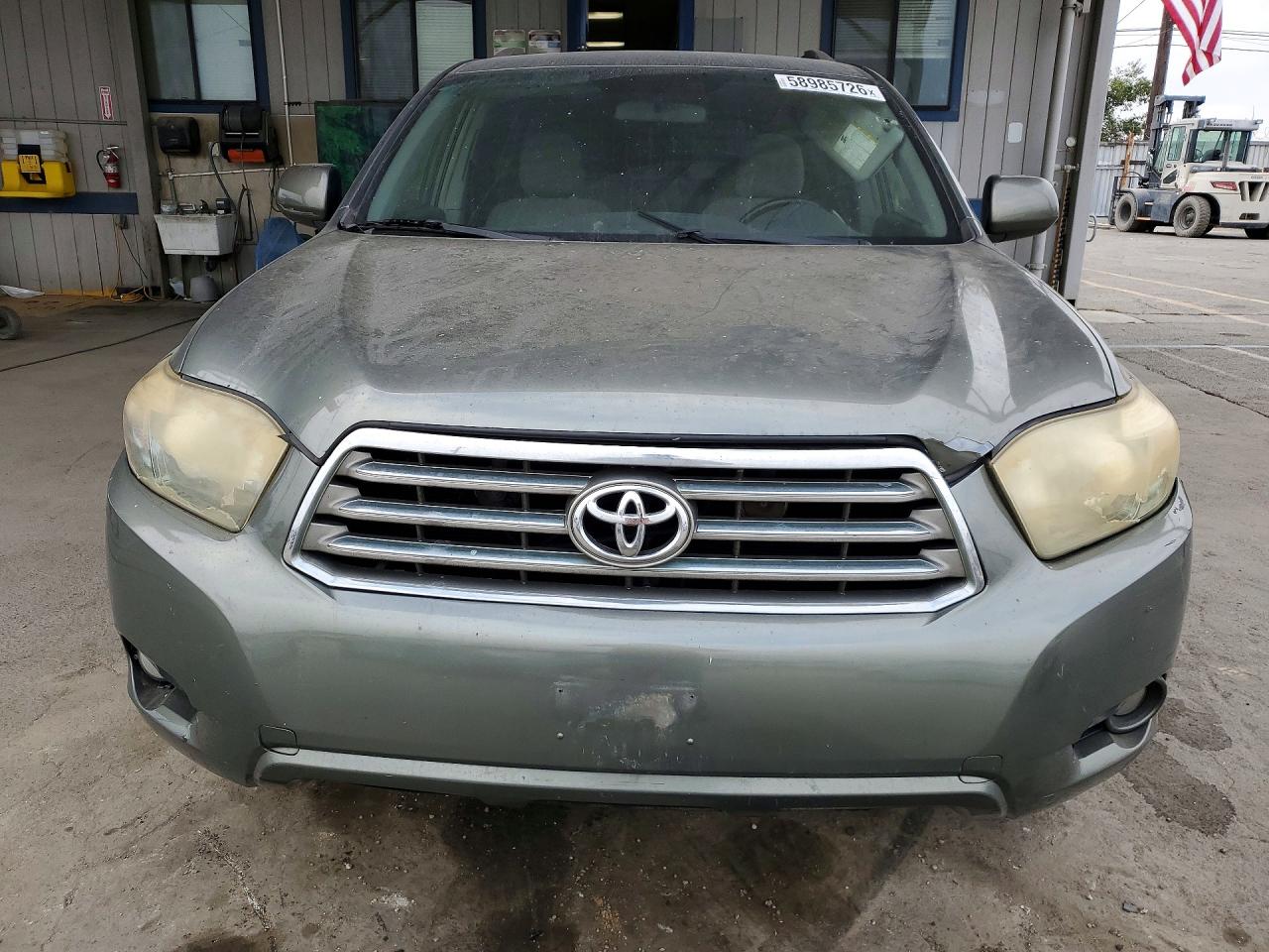 2008 Toyota Highlander Sport Gray vin: JTEDS43A182012290