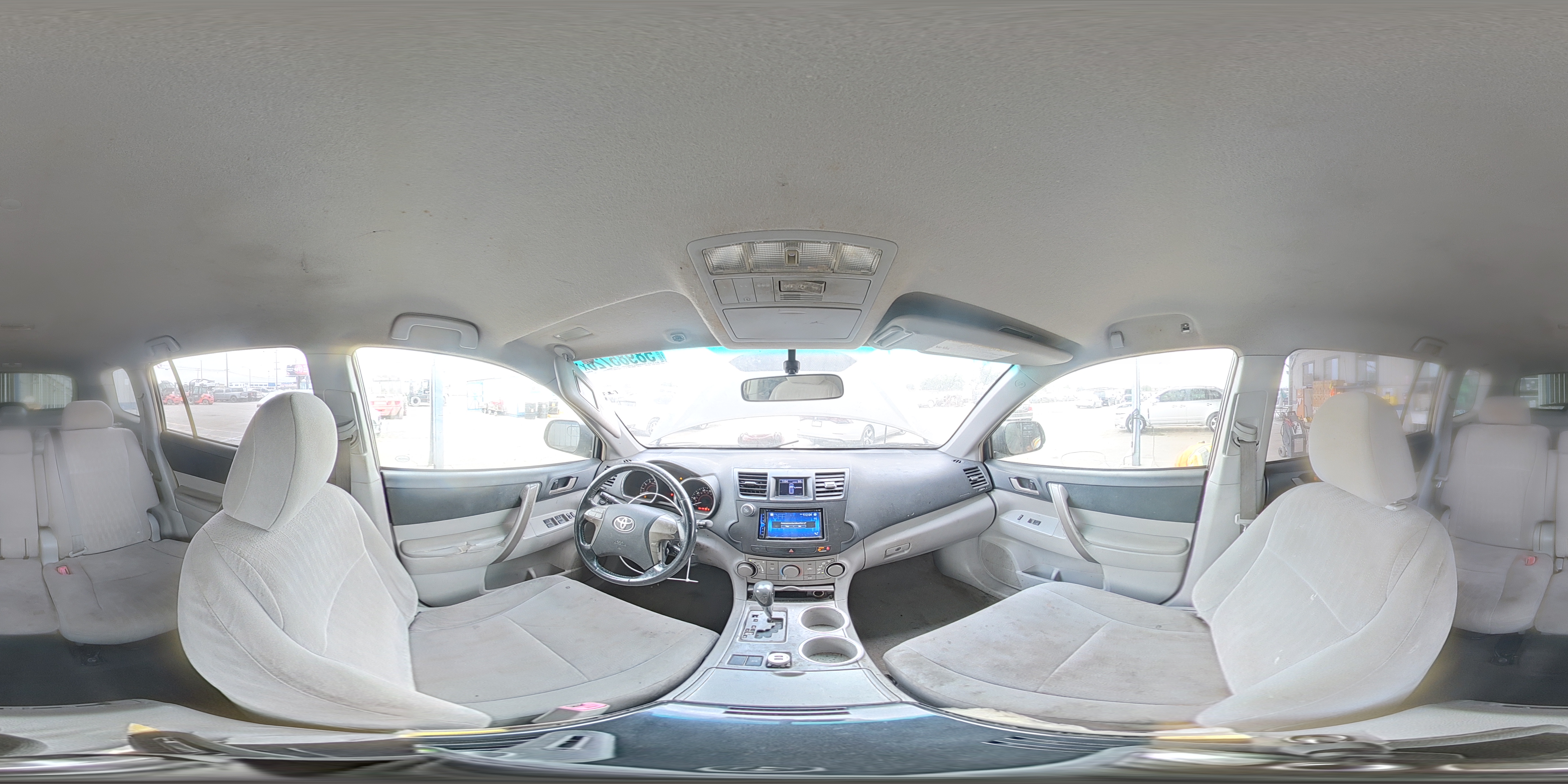 2008 Toyota Highlander Sport Gray vin: JTEDS43A182012290
