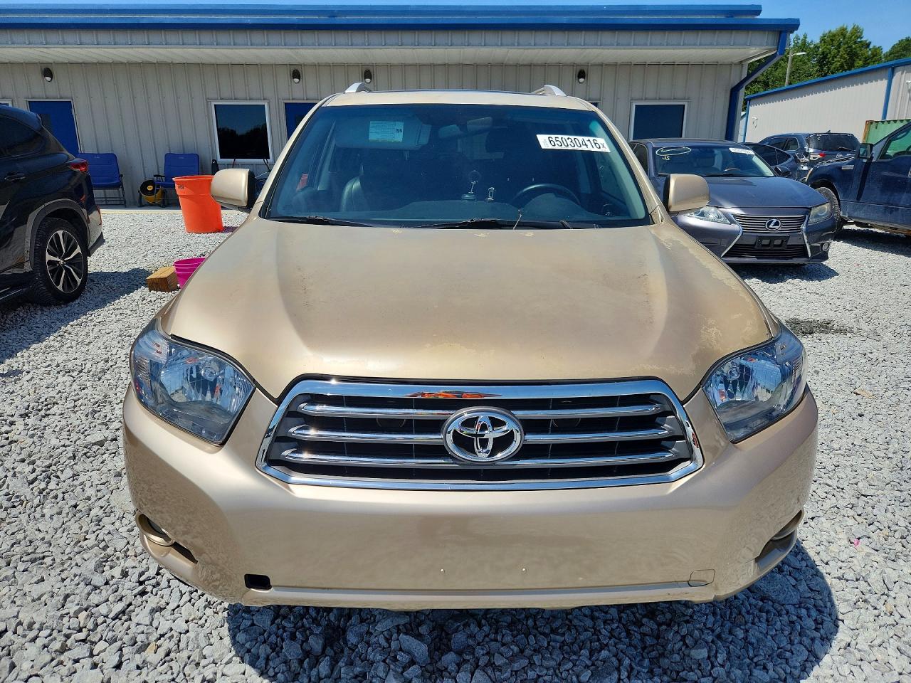 2008 Toyota Highlander Sport Золотой vin: JTEDS43A182048416