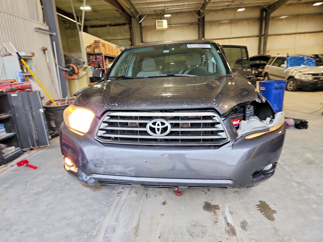 2009 Toyota Highlander Sport Gray vin: JTEDS43A192074192