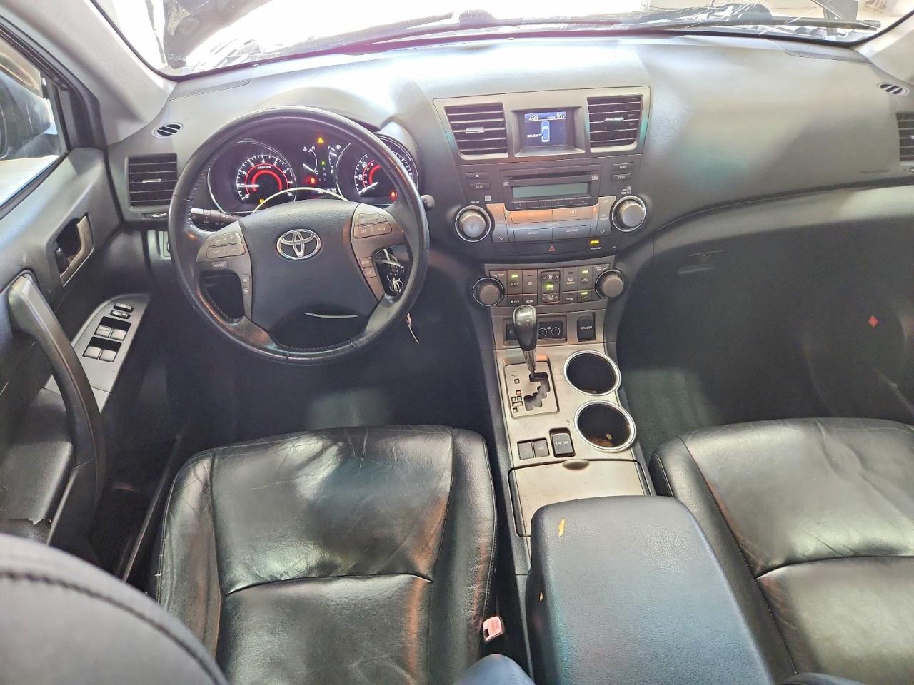 2008 Toyota Highlander Sport Black vin: JTEDS43A282008281