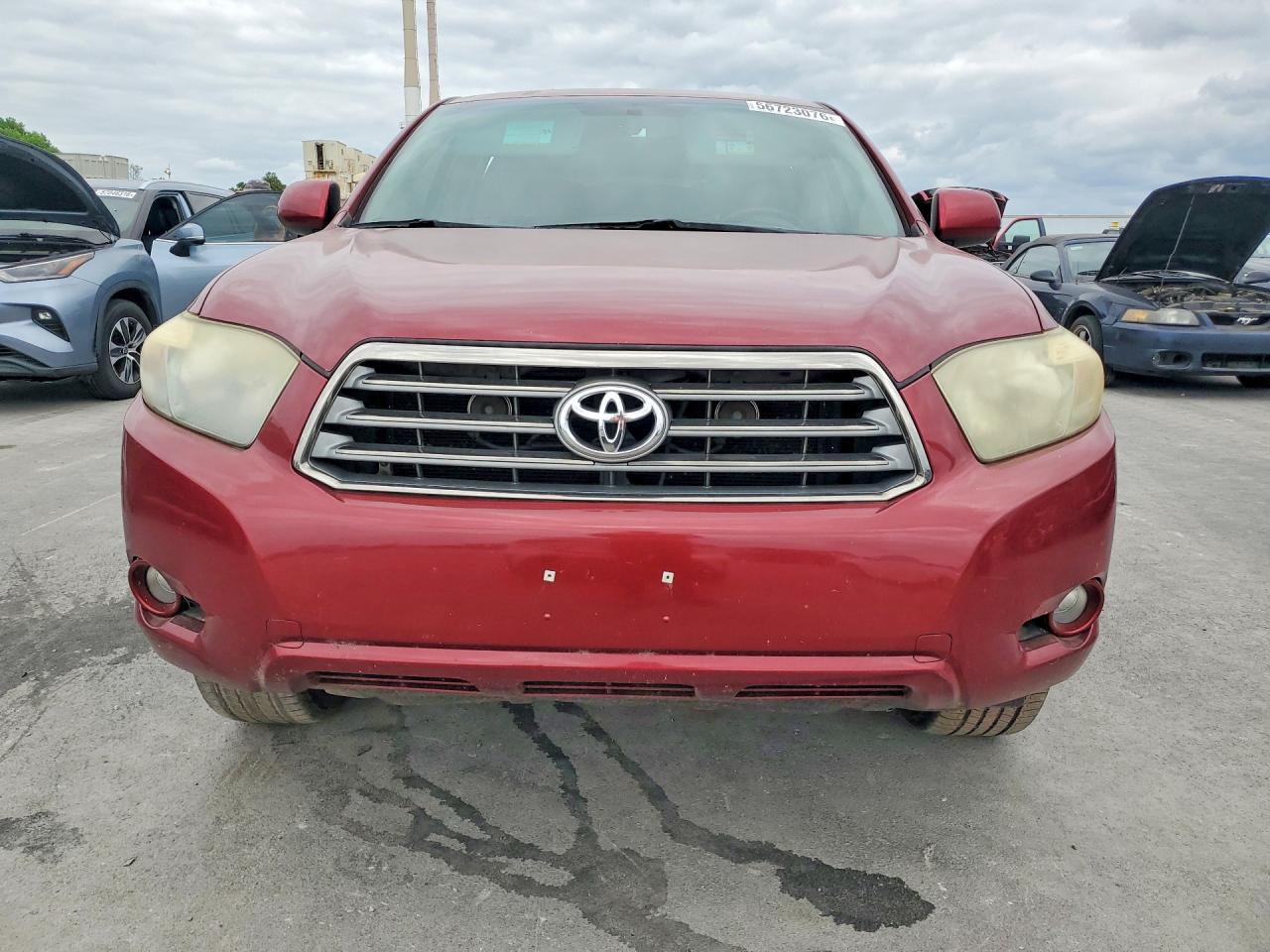 2008 Toyota Highlander Sport Maroon vin: JTEDS43A382028832
