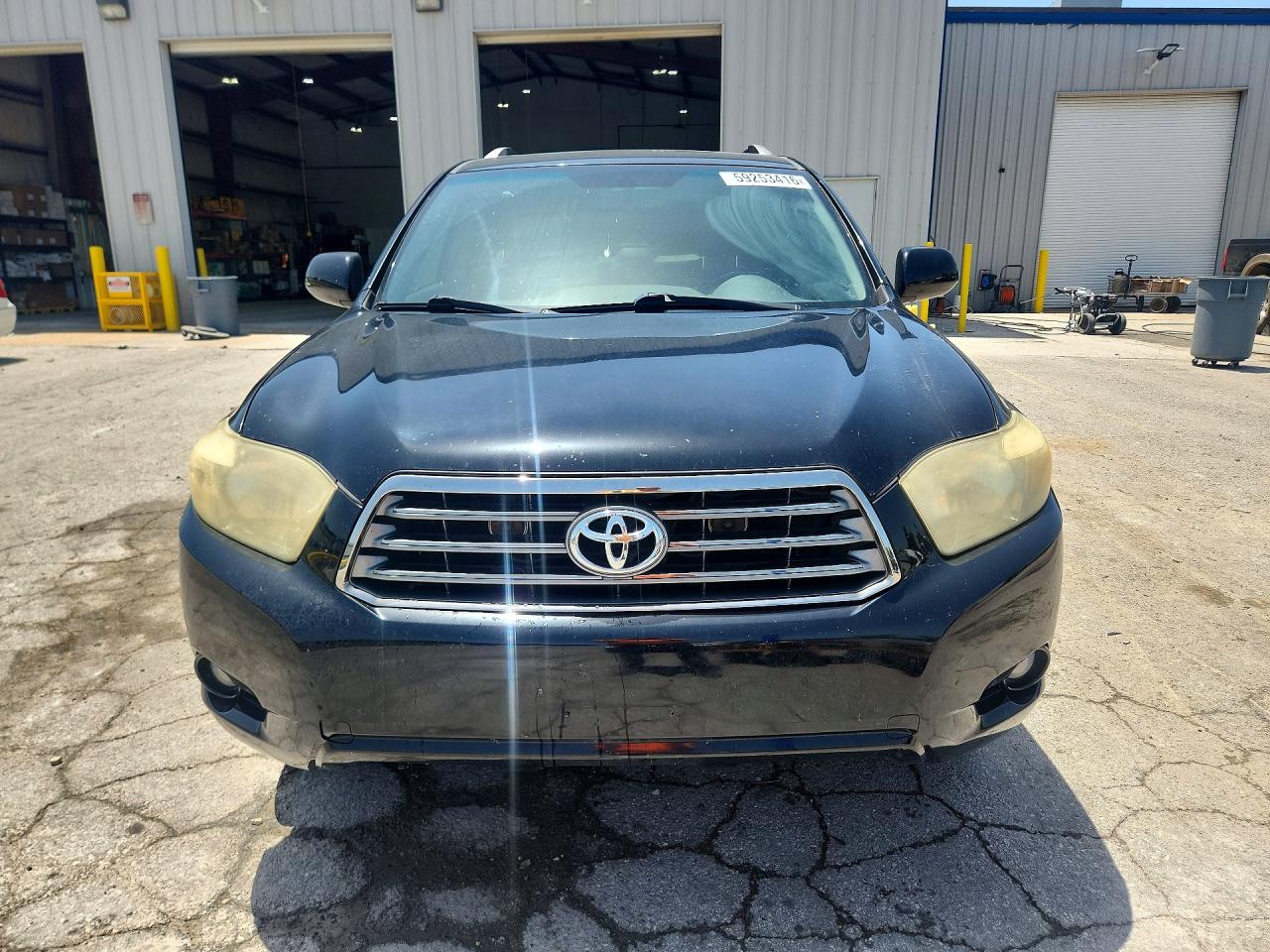 2008 Toyota Highlander Sport Black vin: JTEDS43A382051009