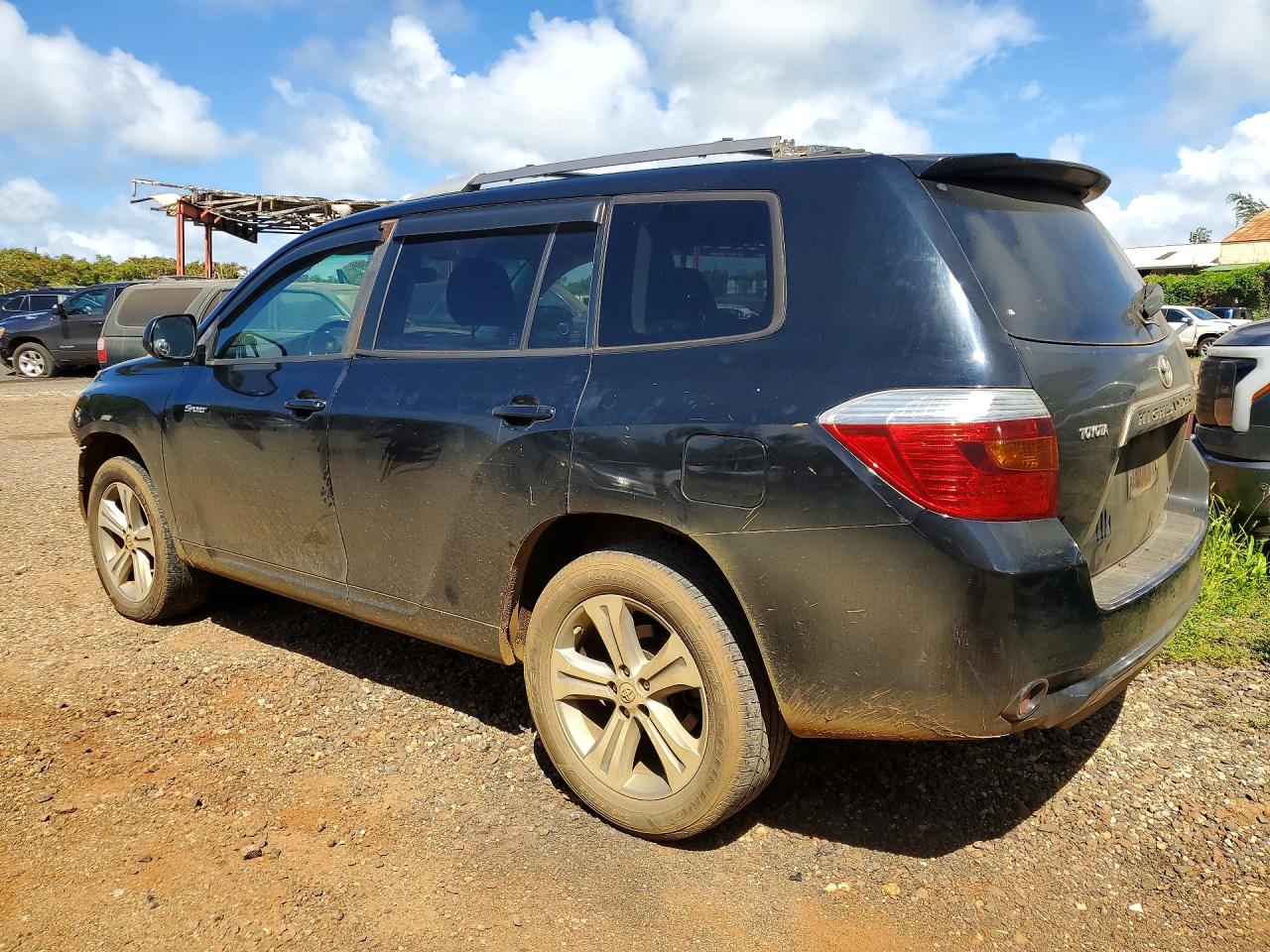 2008 Toyota Highlander Sport Черный vin: JTEDS43A382053486