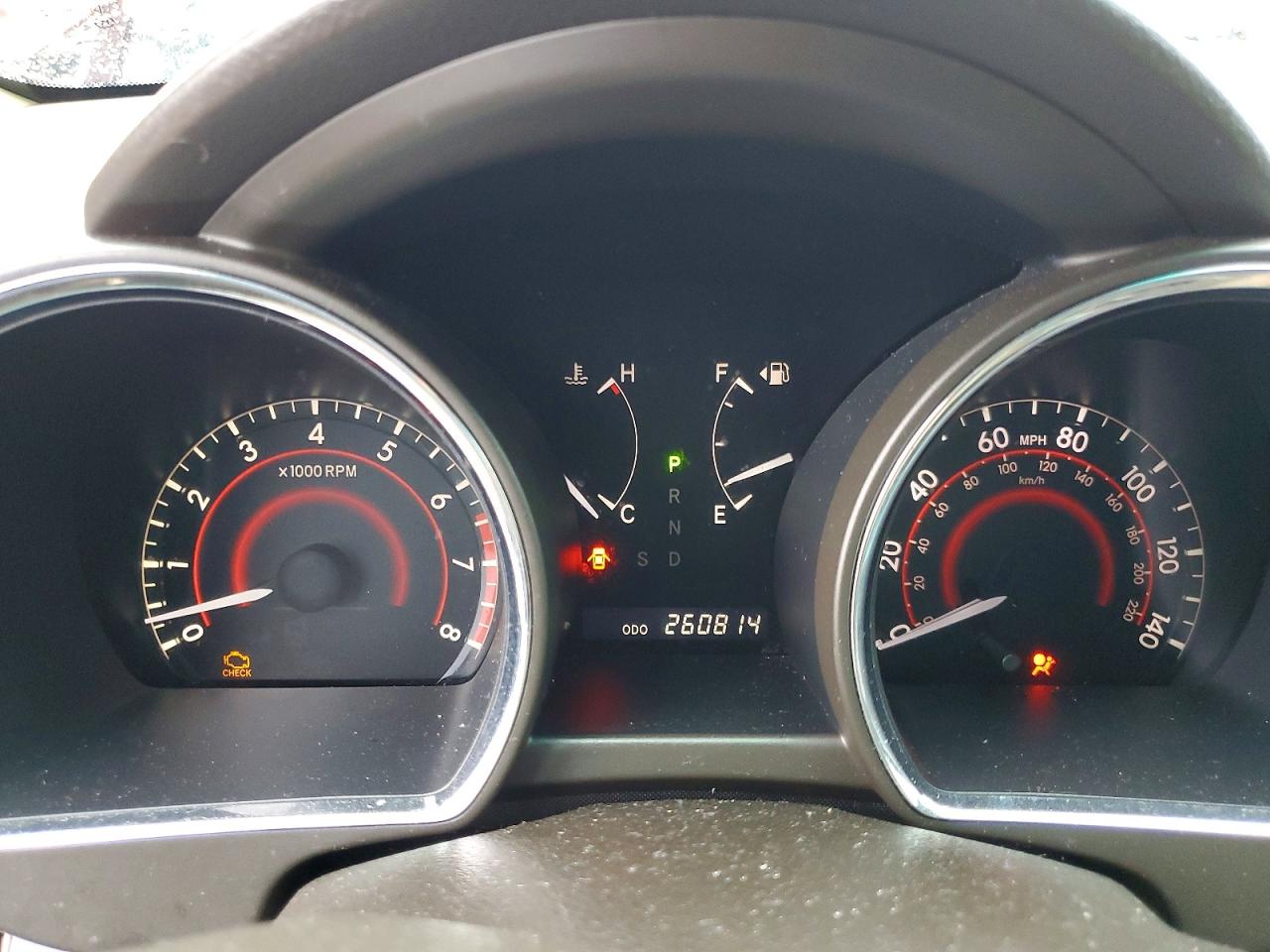 2008 Toyota Highlander Sport Maroon vin: JTEDS43A482001297