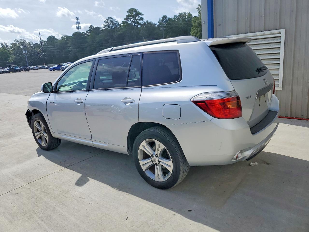 2008 Toyota Highlander Sport Silver vin: JTEDS43A482005091