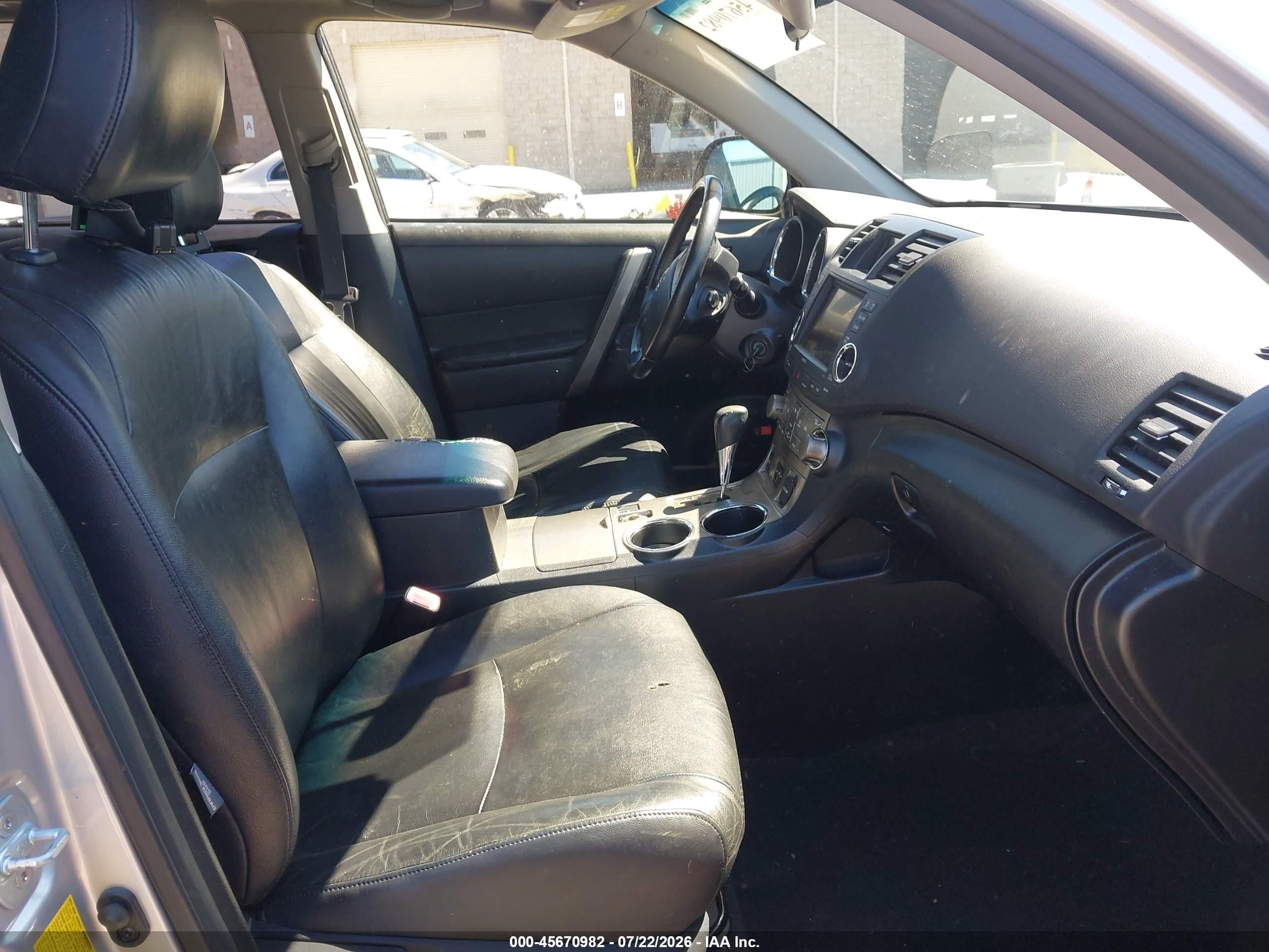 2009 Toyota Highlander Sport Silver vin: JTEDS43A592076494