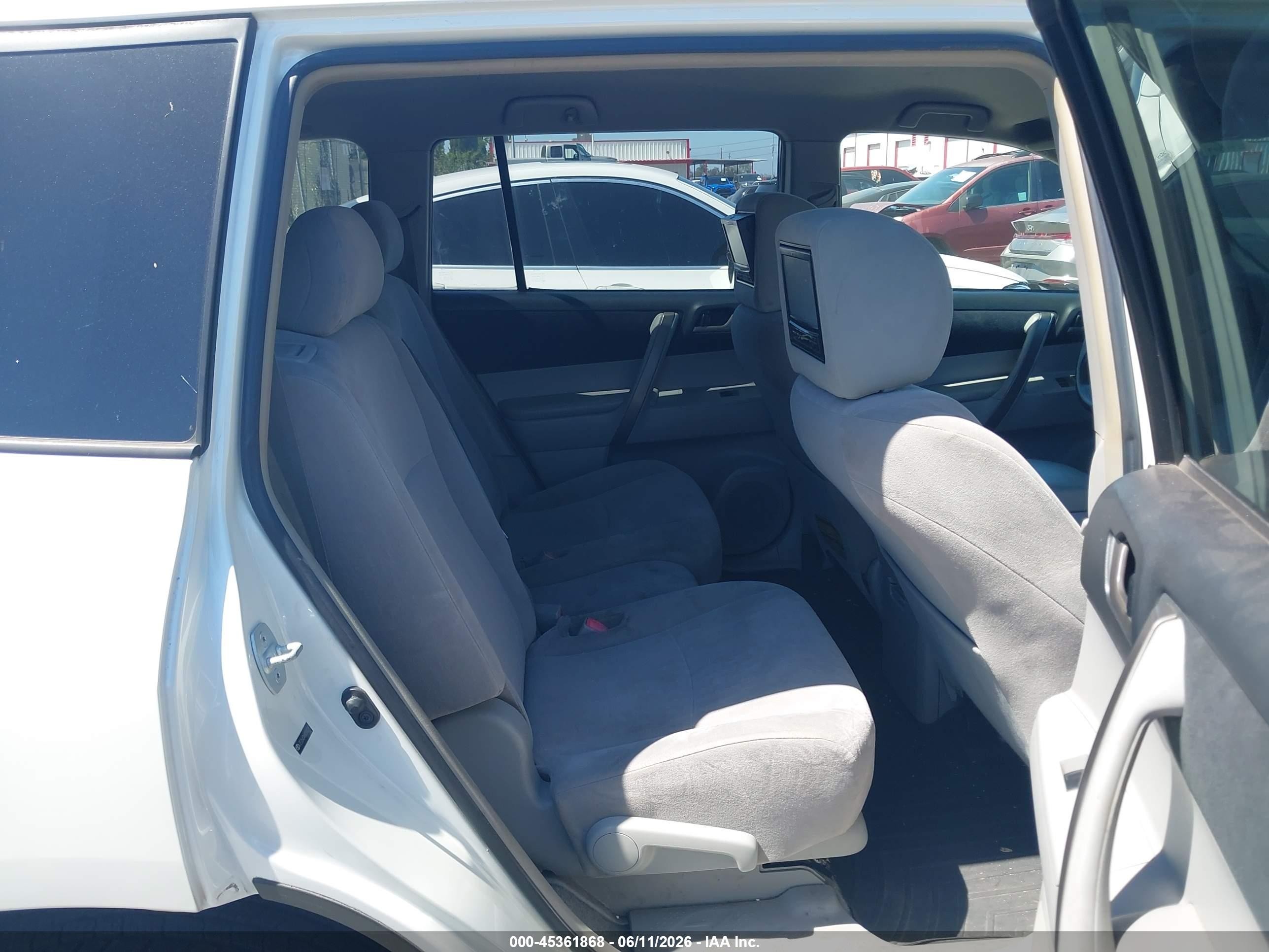 2008 Toyota Highlander Sport Белый vin: JTEDS43A682000281