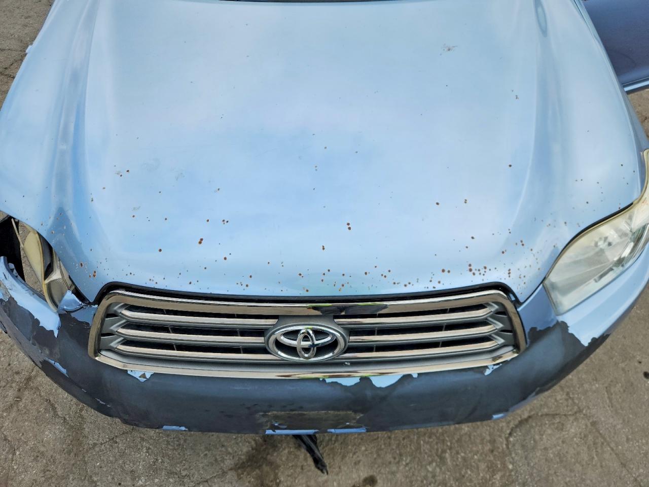 2008 Toyota Highlander Sport Blue vin: JTEDS43A682024404
