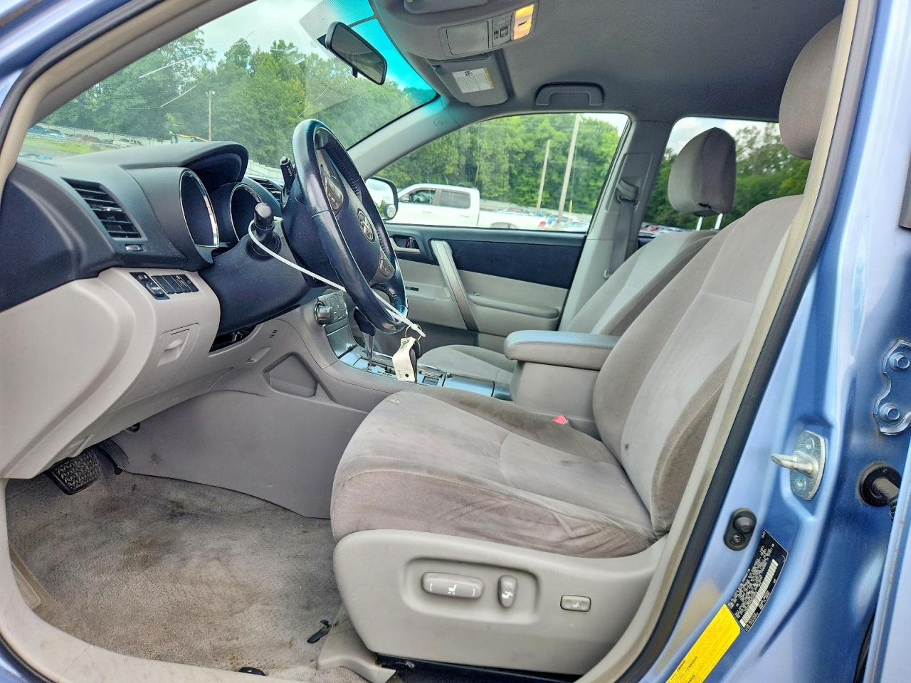 2008 Toyota Highlander Sport Blue vin: JTEDS43A682024404
