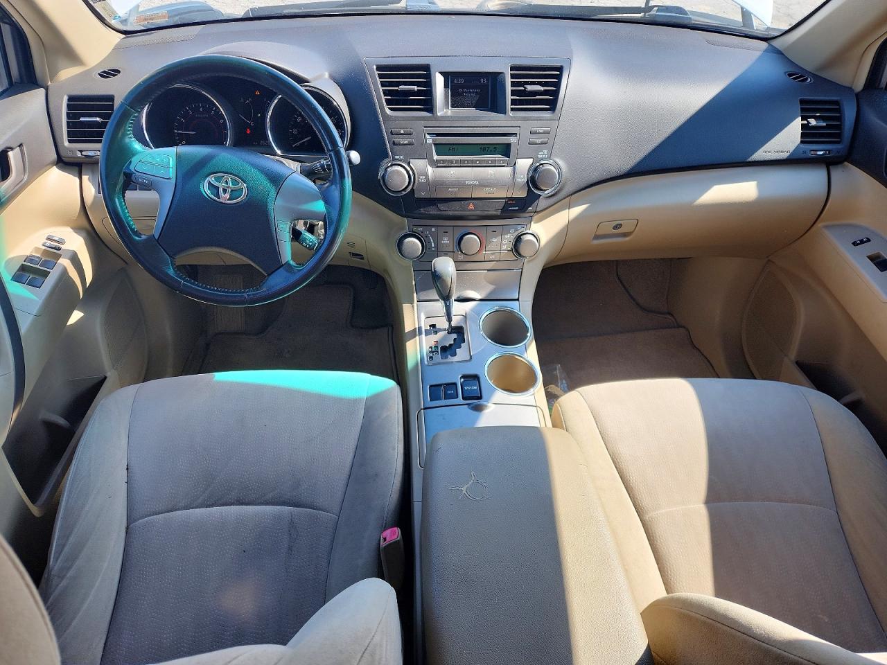 2008 Toyota Highlander Sport White vin: JTEDS43A782053779