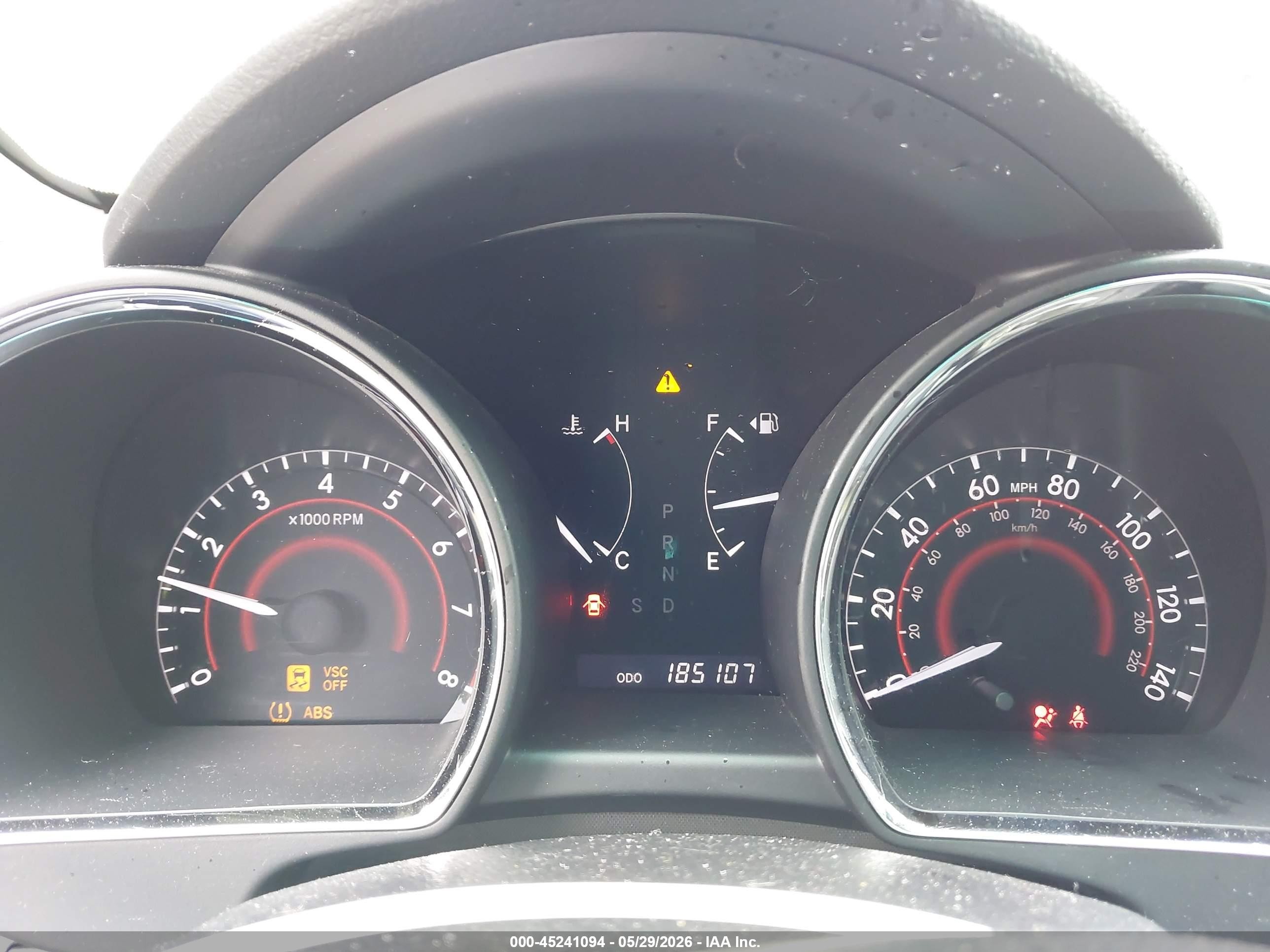 2008 Toyota Highlander Sport Black vin: JTEDS43A782056004