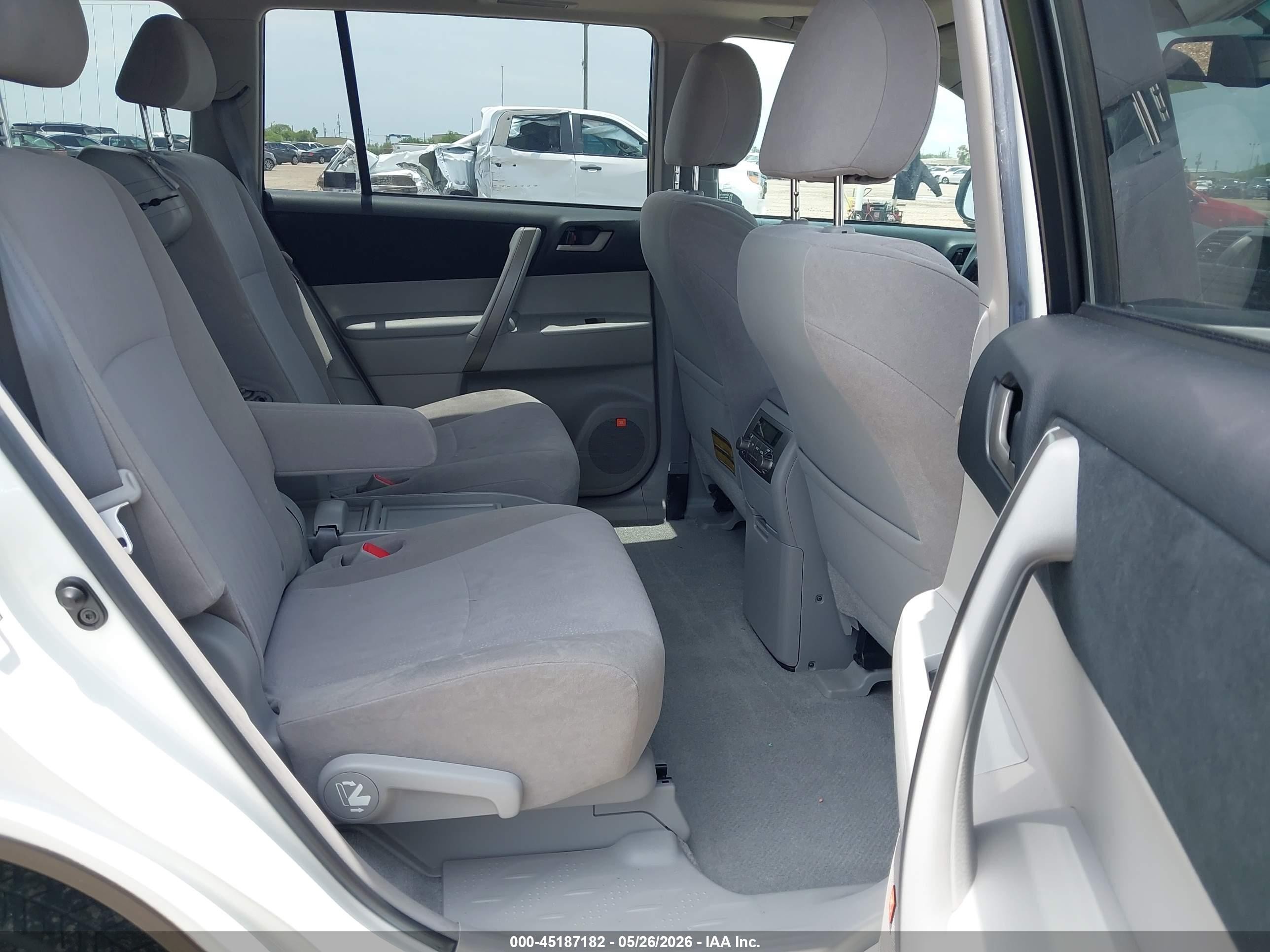 2008 Toyota Highlander Sport White vin: JTEDS43A782065981