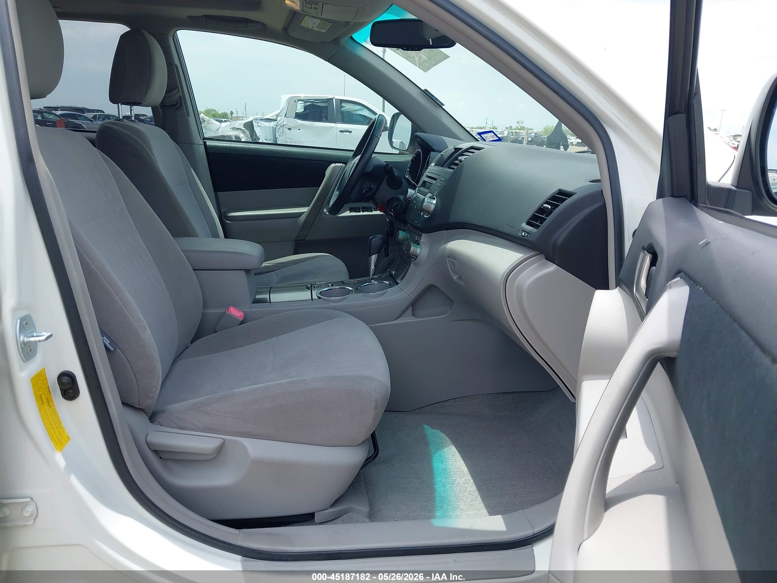 2008 Toyota Highlander Sport White vin: JTEDS43A782065981