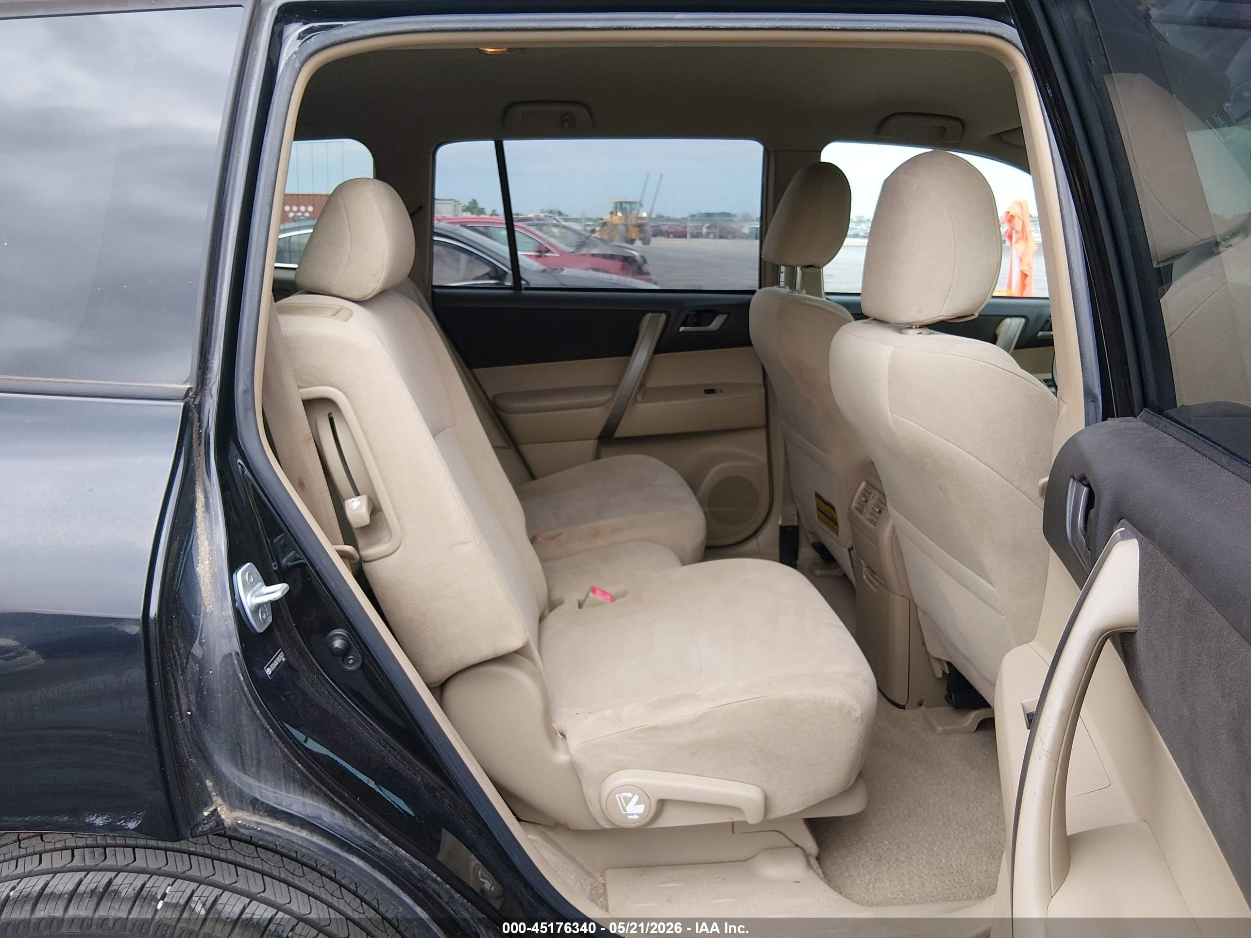 2009 Toyota Highlander Sport Black vin: JTEDS43A792075377