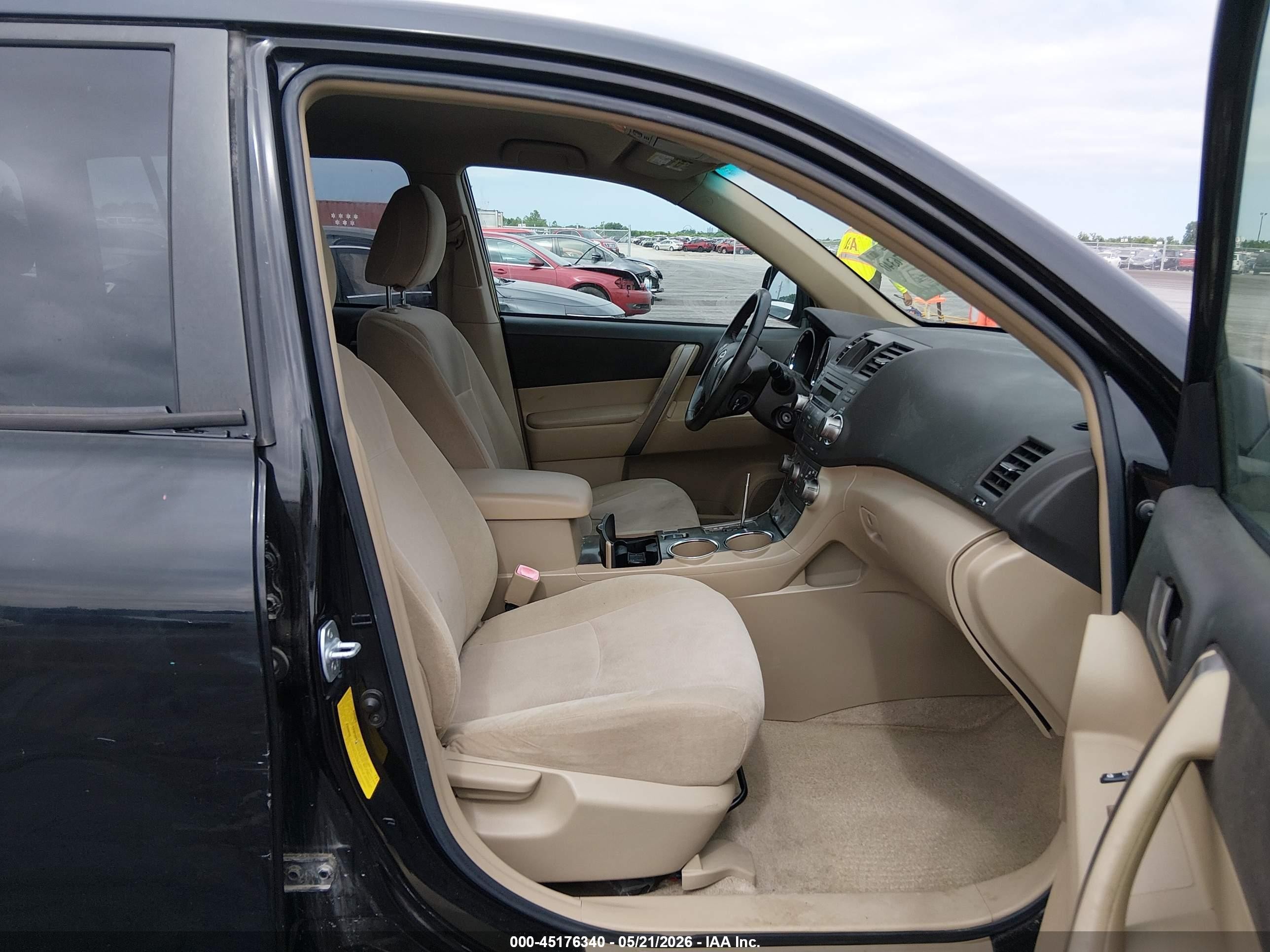 2009 Toyota Highlander Sport Black vin: JTEDS43A792075377