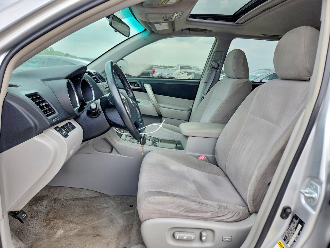 2009 Toyota Highlander Sport Silver vin: JTEDS43A792082300