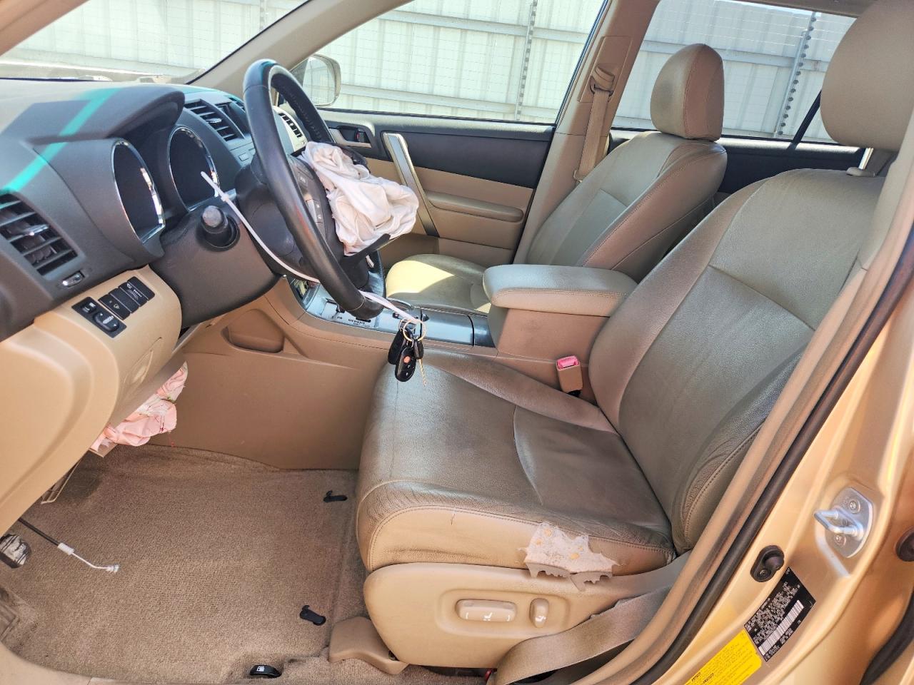 2008 Toyota Highlander Sport Tan vin: JTEDS43A882034271