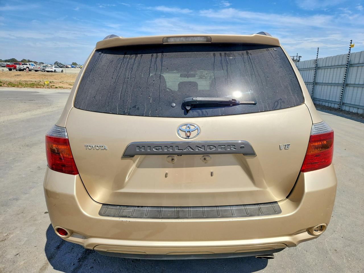 2008 Toyota Highlander Sport Tan vin: JTEDS43A882034271