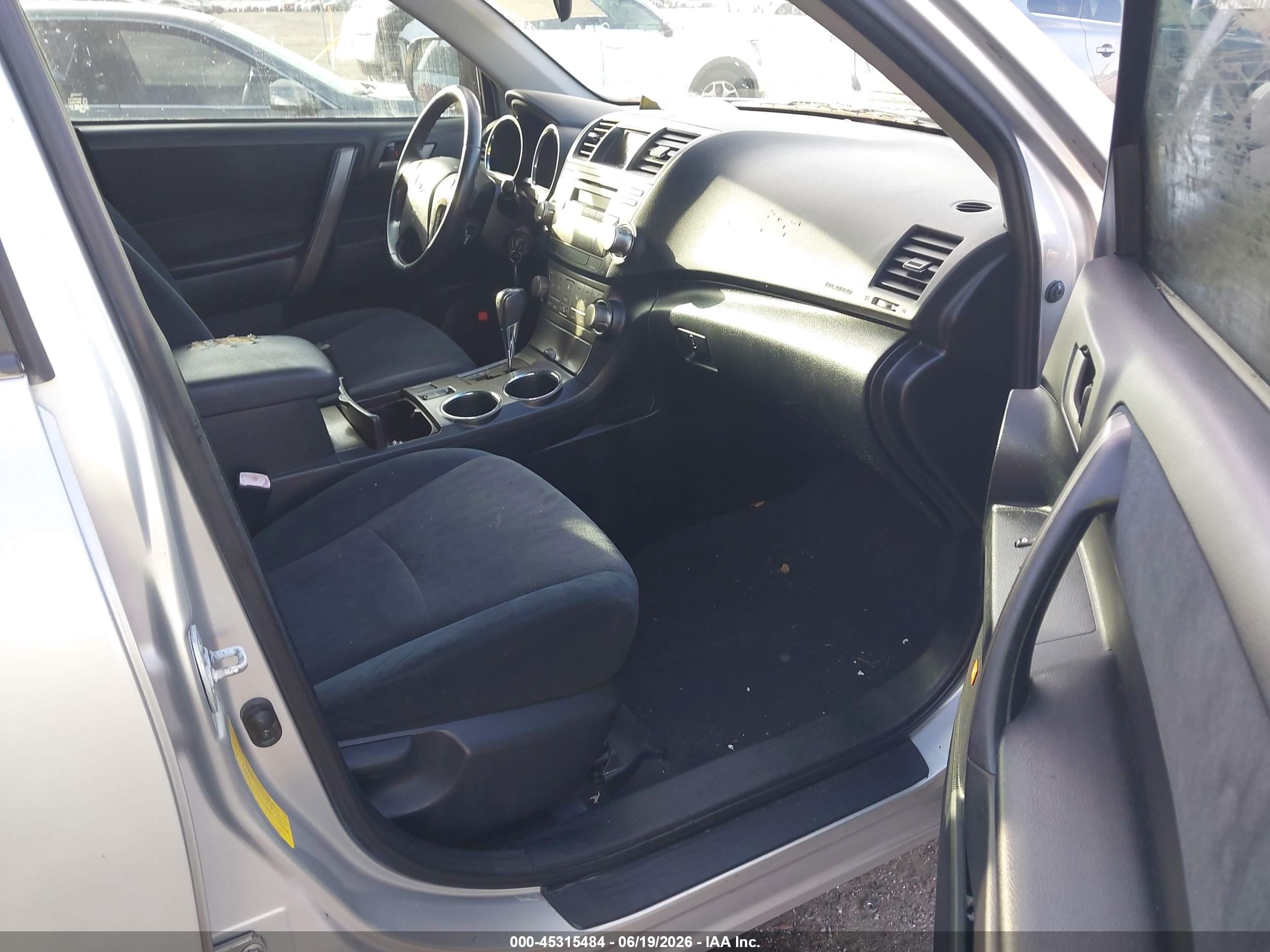 2008 Toyota Highlander Sport Silver vin: JTEDS43A882049773