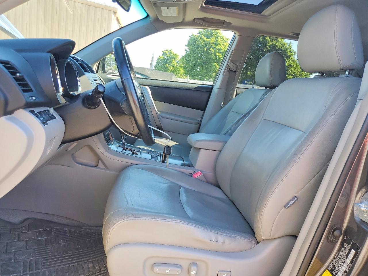 2008 Toyota Highlander Sport Gray vin: JTEDS43A882054603
