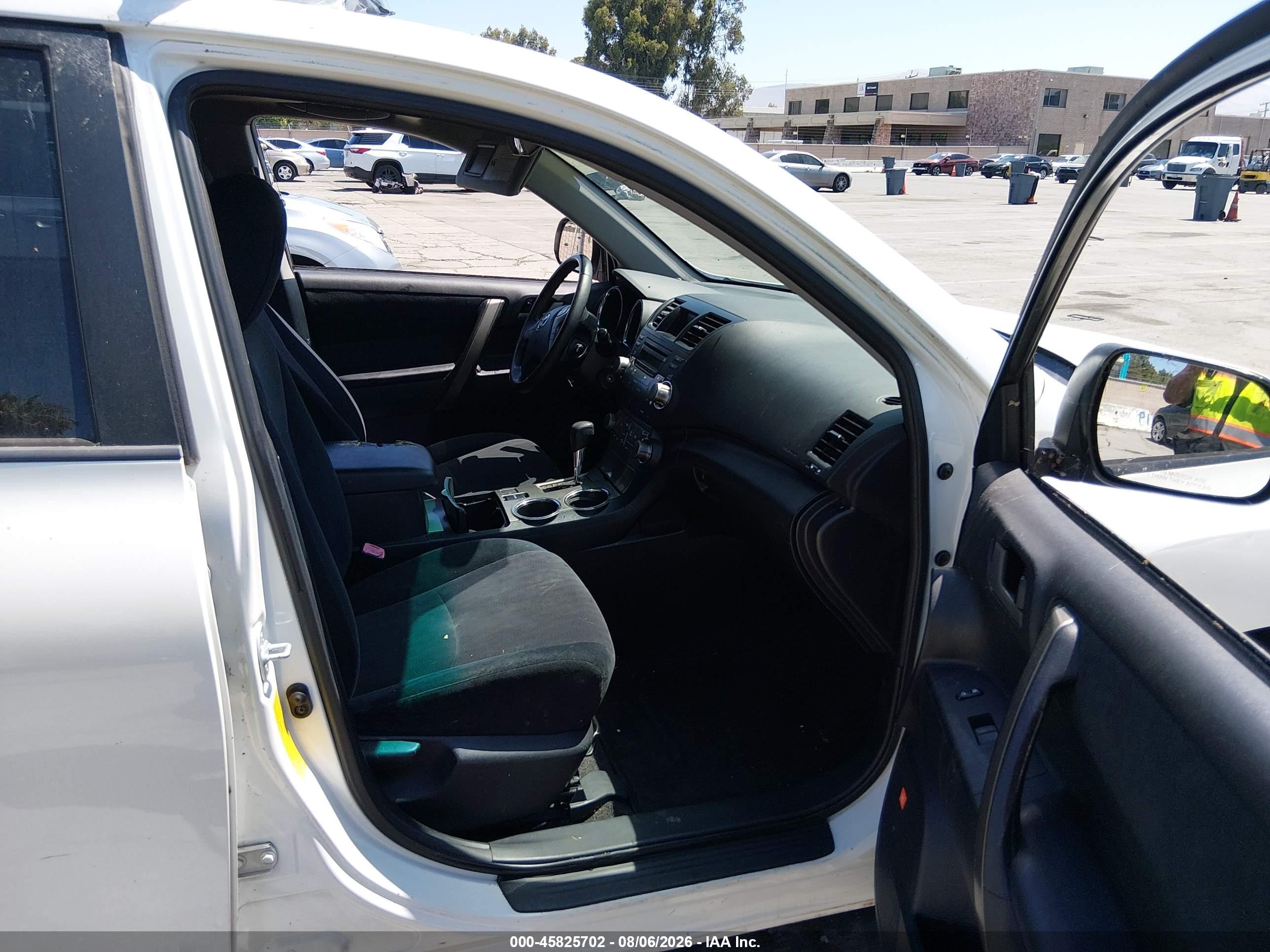 2009 Toyota Highlander Sport White vin: JTEDS43A892069250