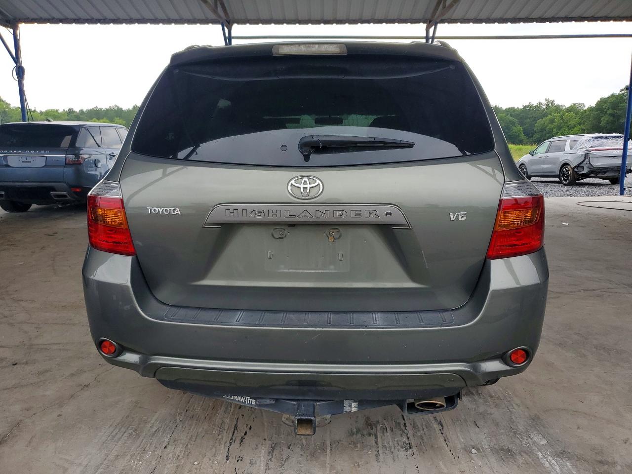 2008 Toyota Highlander Sport Зеленый vin: JTEDS43A982035350